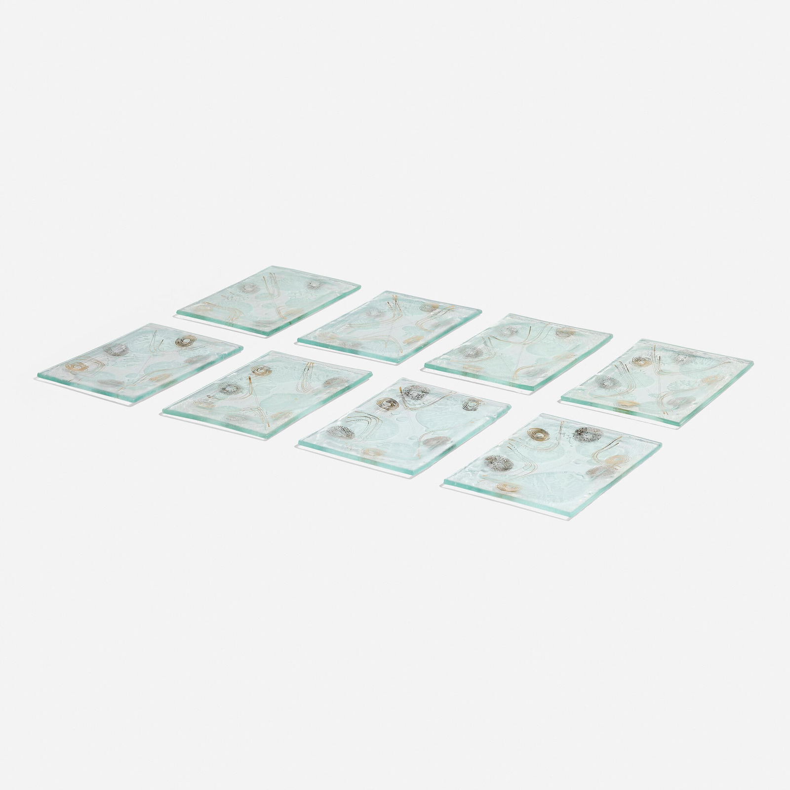 Michael and Frances Higgins, Collection of eight trays (1 of 5)