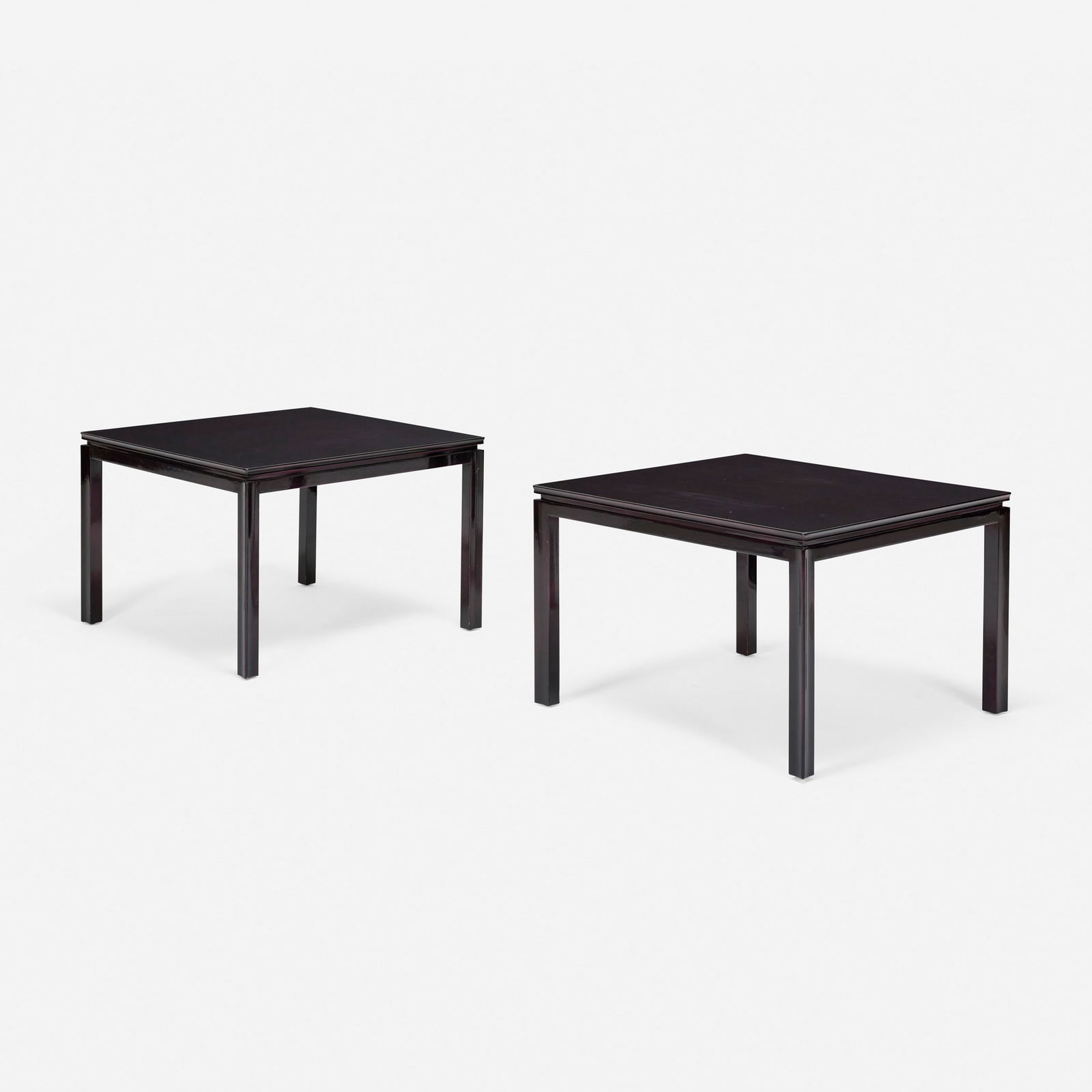 Edward Wormley, Occasional tables, pair (1 of 4)