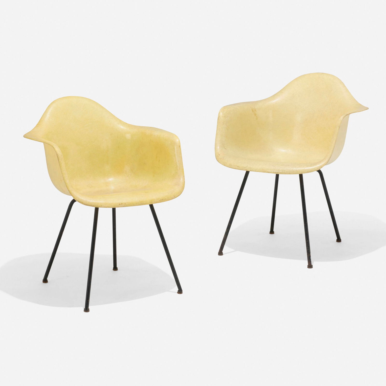 Charles and Ray Eames, DAX chairs, pair (1 of 4)
