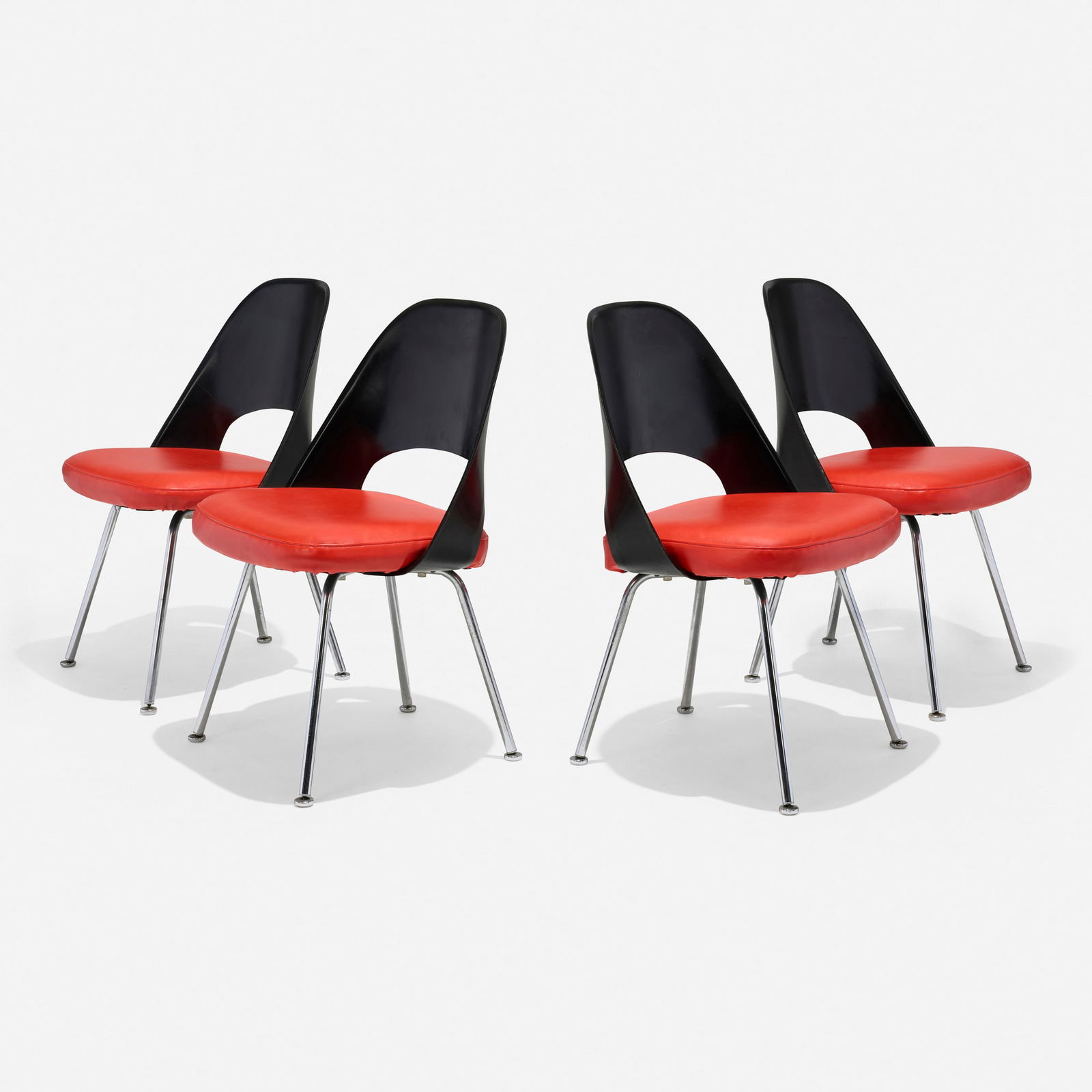 Eero Saarinen, Dining chairs model 72, set of four (1 of 6)