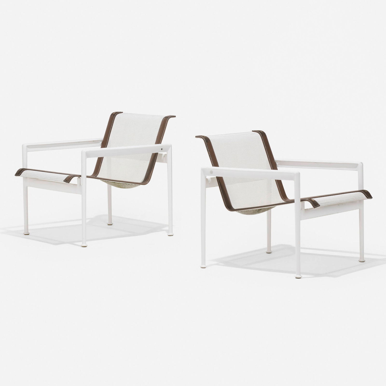 Richard Schultz, 1966 armchairs, pair (1 of 5)