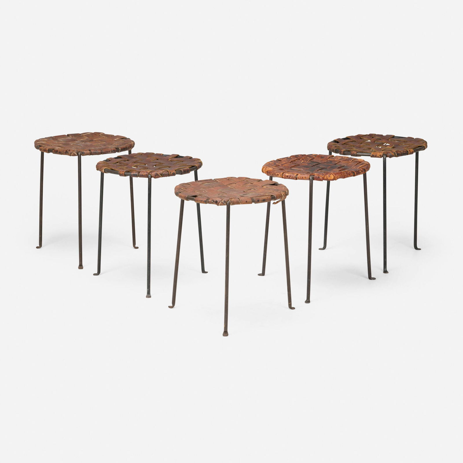 Lila Swift and Donald Monell, Stools, set of five (1 of 5)