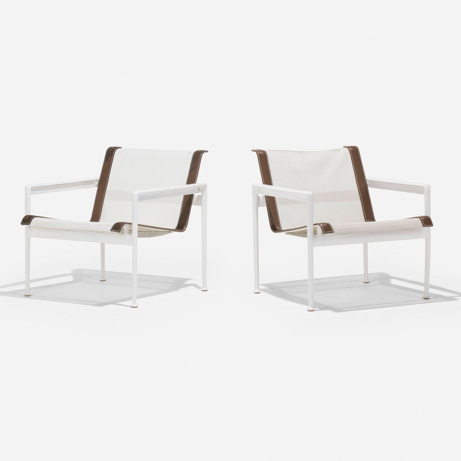 Richard Schultz, 1966 armchairs, pair (1 of 4)