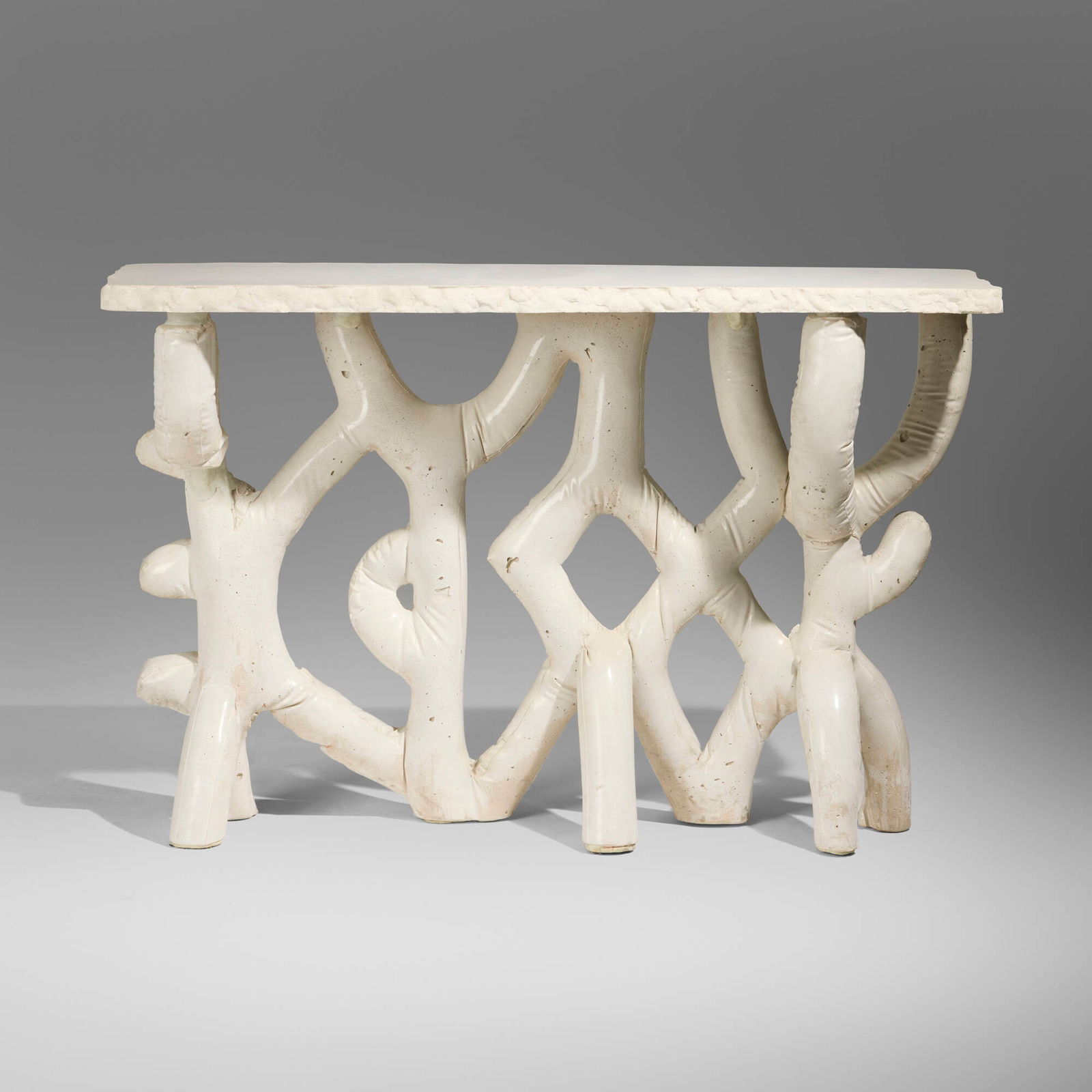 Misha Kahn, Kon Tiki: Misha Kahn Kon Tiki USA, 2014 concrete 34.75 h x 52.75 w x 14 d in (88 x 134 x 36 cm) Provenance: Private Collection This work will ship from Lambertville, New Jersey.