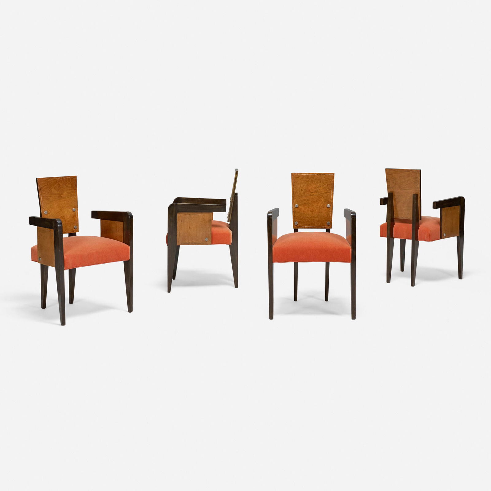 Andre Sornay, Armchairs, set of four (1 of 5)