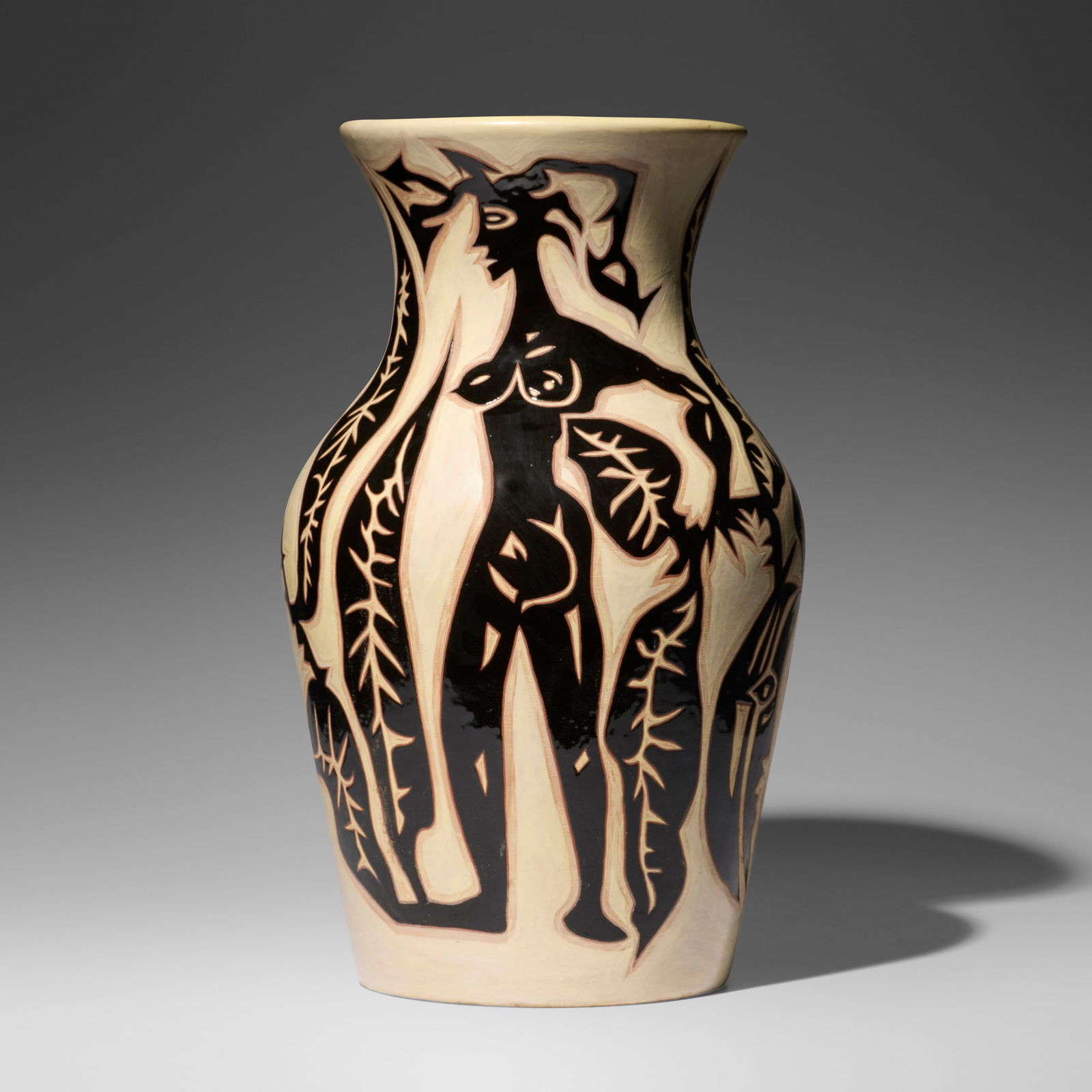 Jean Lurcat, Rare and Large vase with figures (1 of 5)