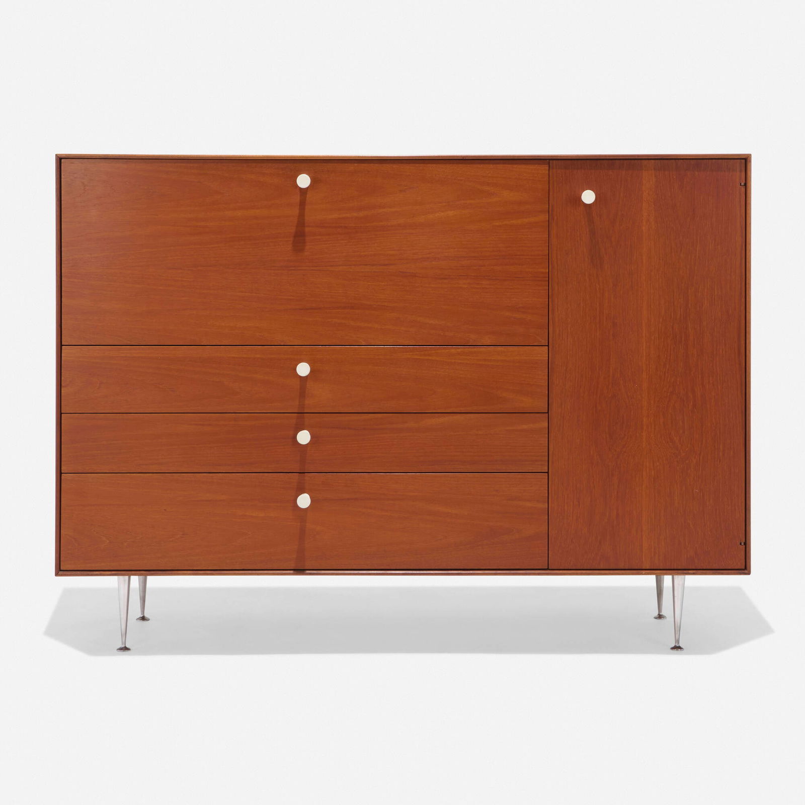 George Nelson & Associates, Thin Edge secretary cabinet, model 5733 (1 of 6)