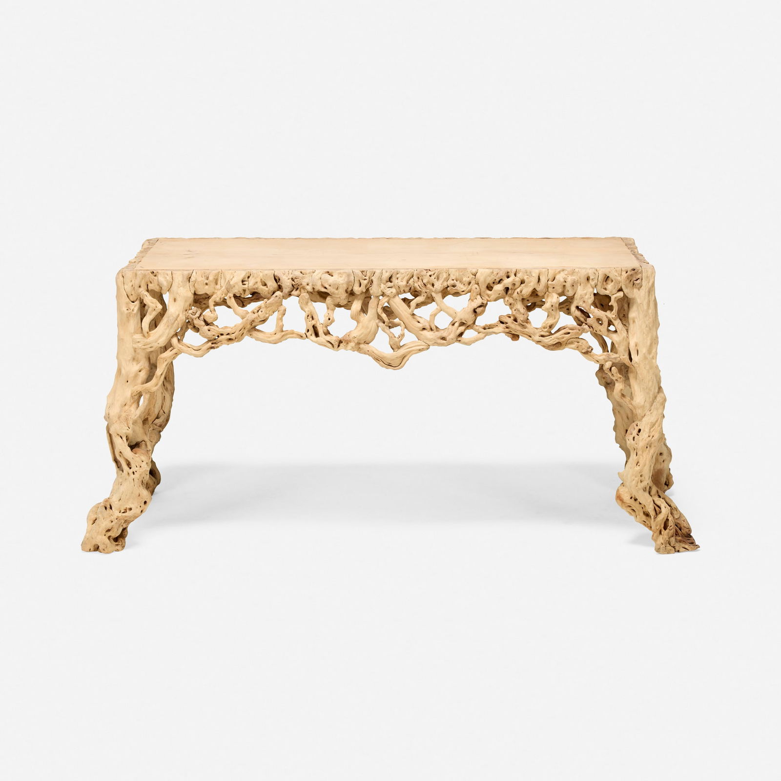 Joel Chen, Root wood console table - 4