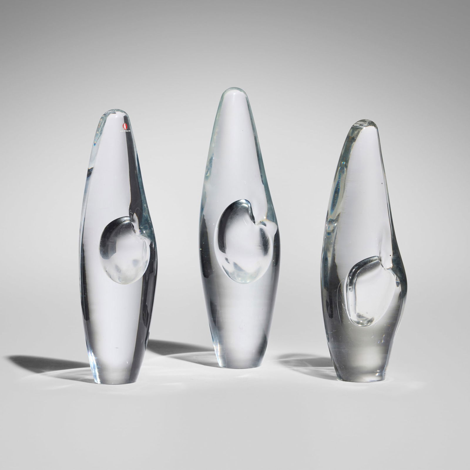 Timo Sarpaneva, Orkidea vases, set of three (1 of 6)