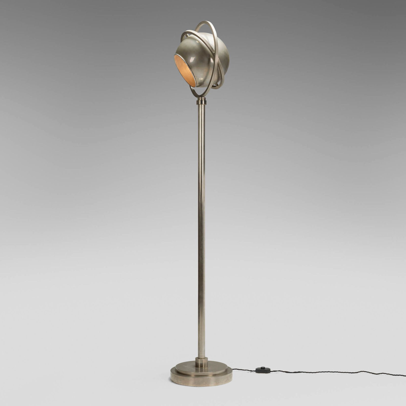 Georges-Andre (Charles) Martin et Paolo Federico Garretto, Saturn floor lamp (1 of 4)