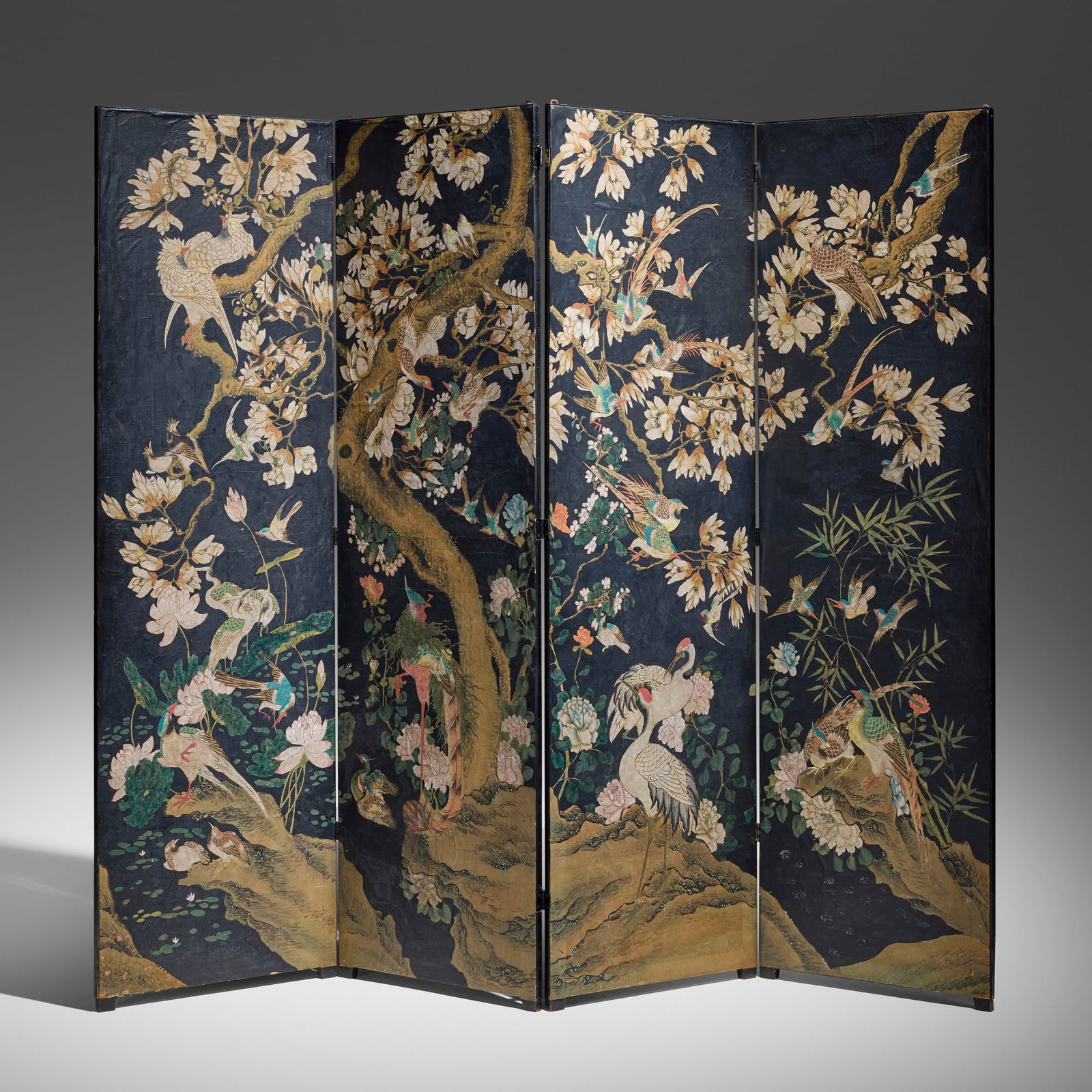 Chinese, Large folding screen (1 of 3)
