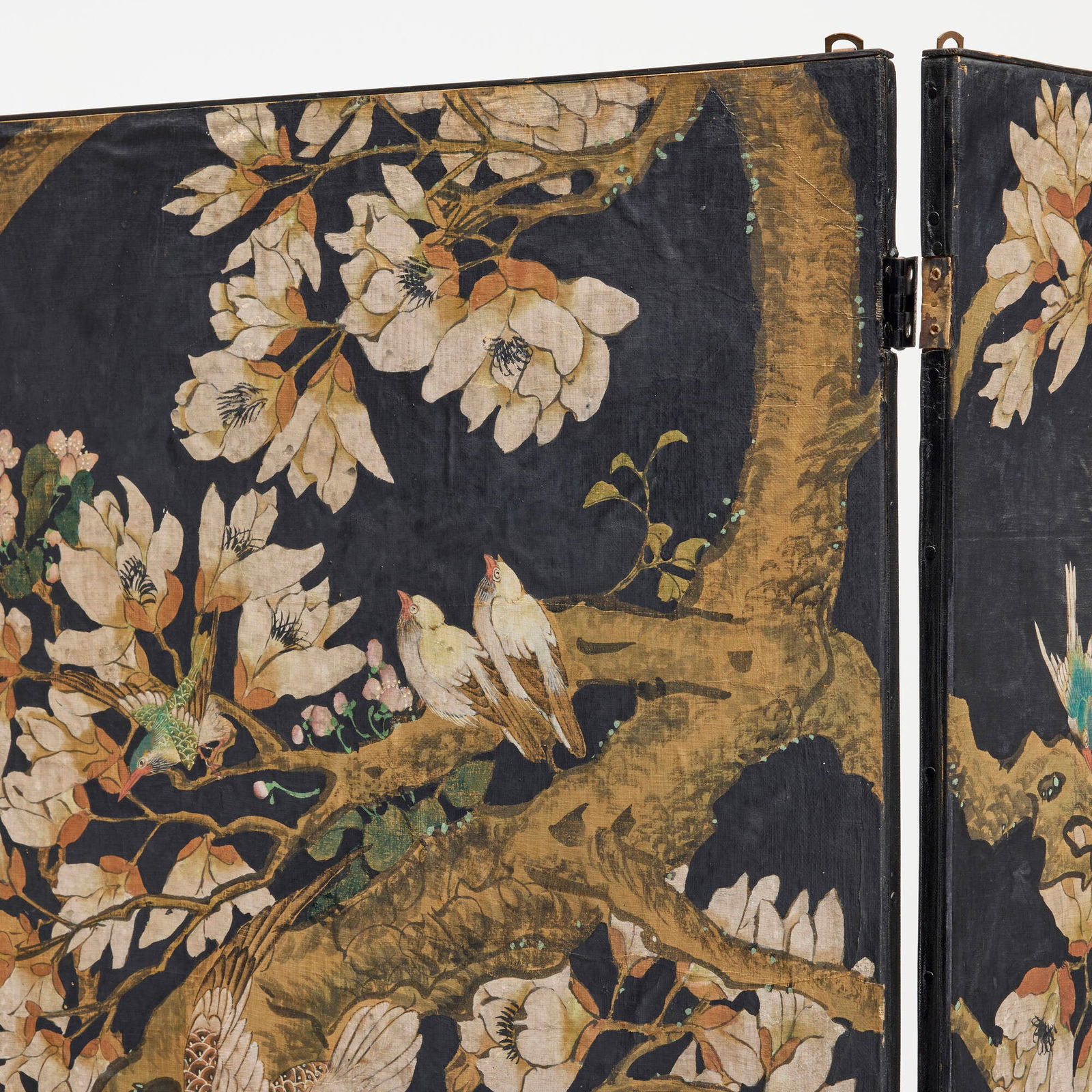 Chinese, Large folding screen - 3