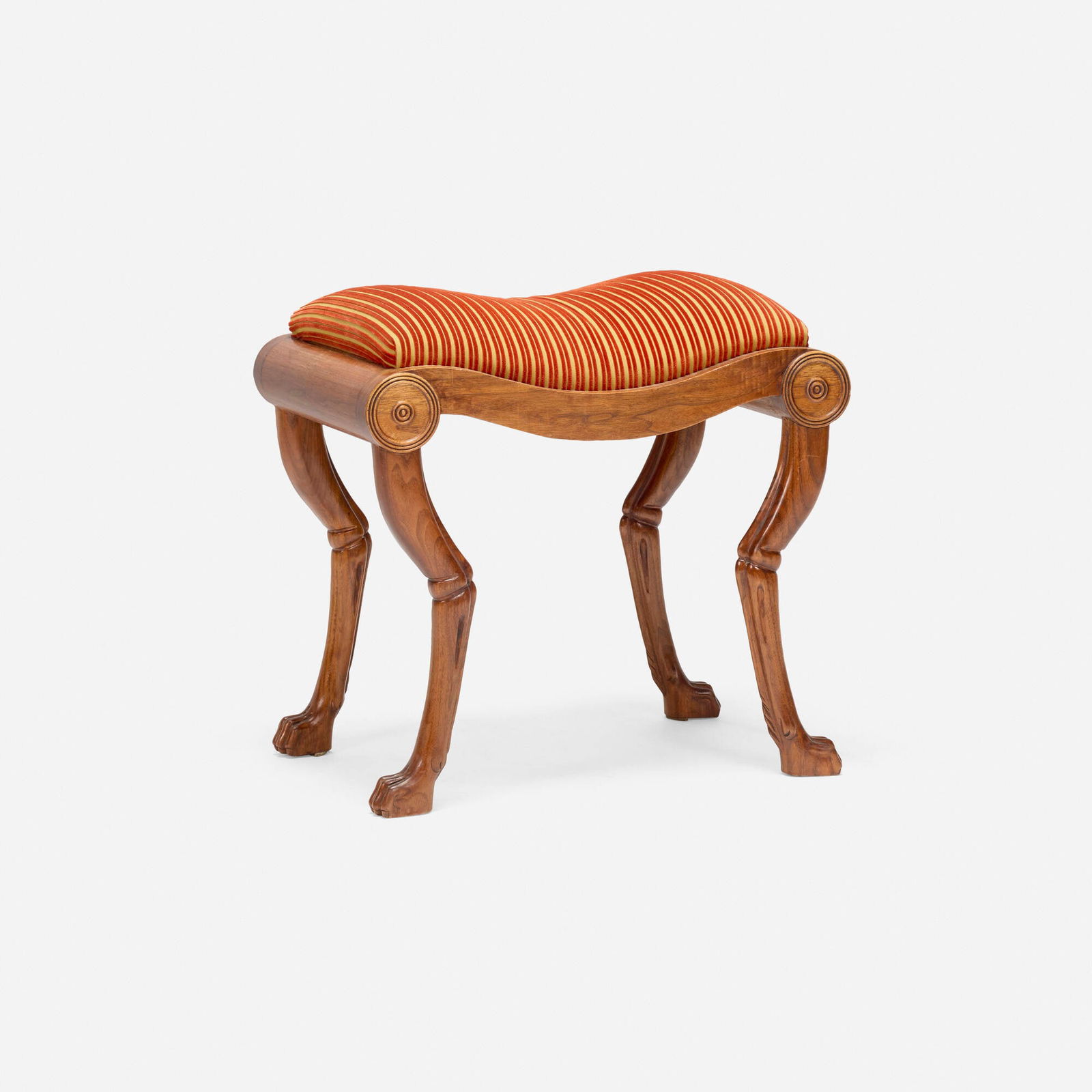 Neoclassical Style, Claw-footed stool (1 of 4)