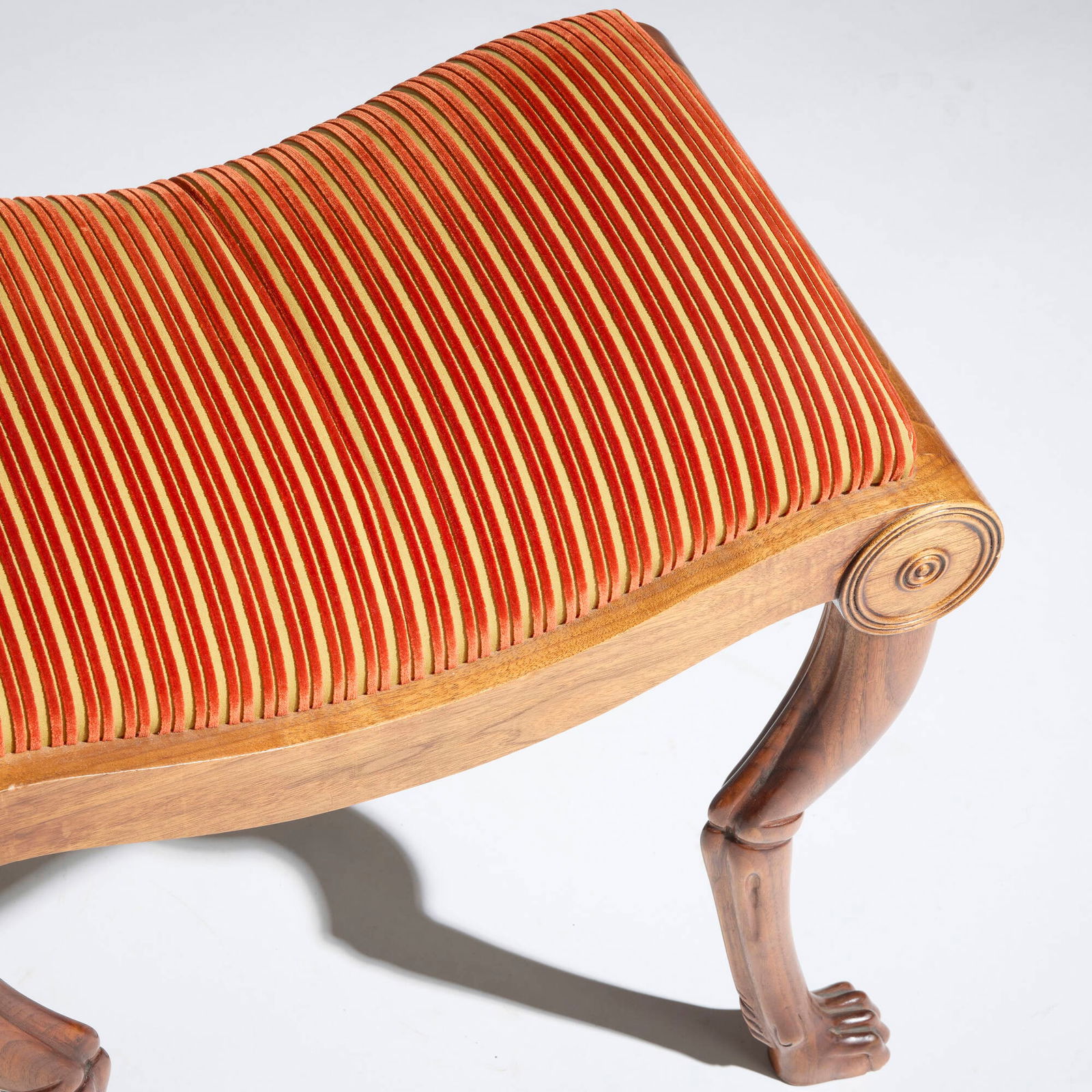 Neoclassical Style, Claw-footed stool - 4