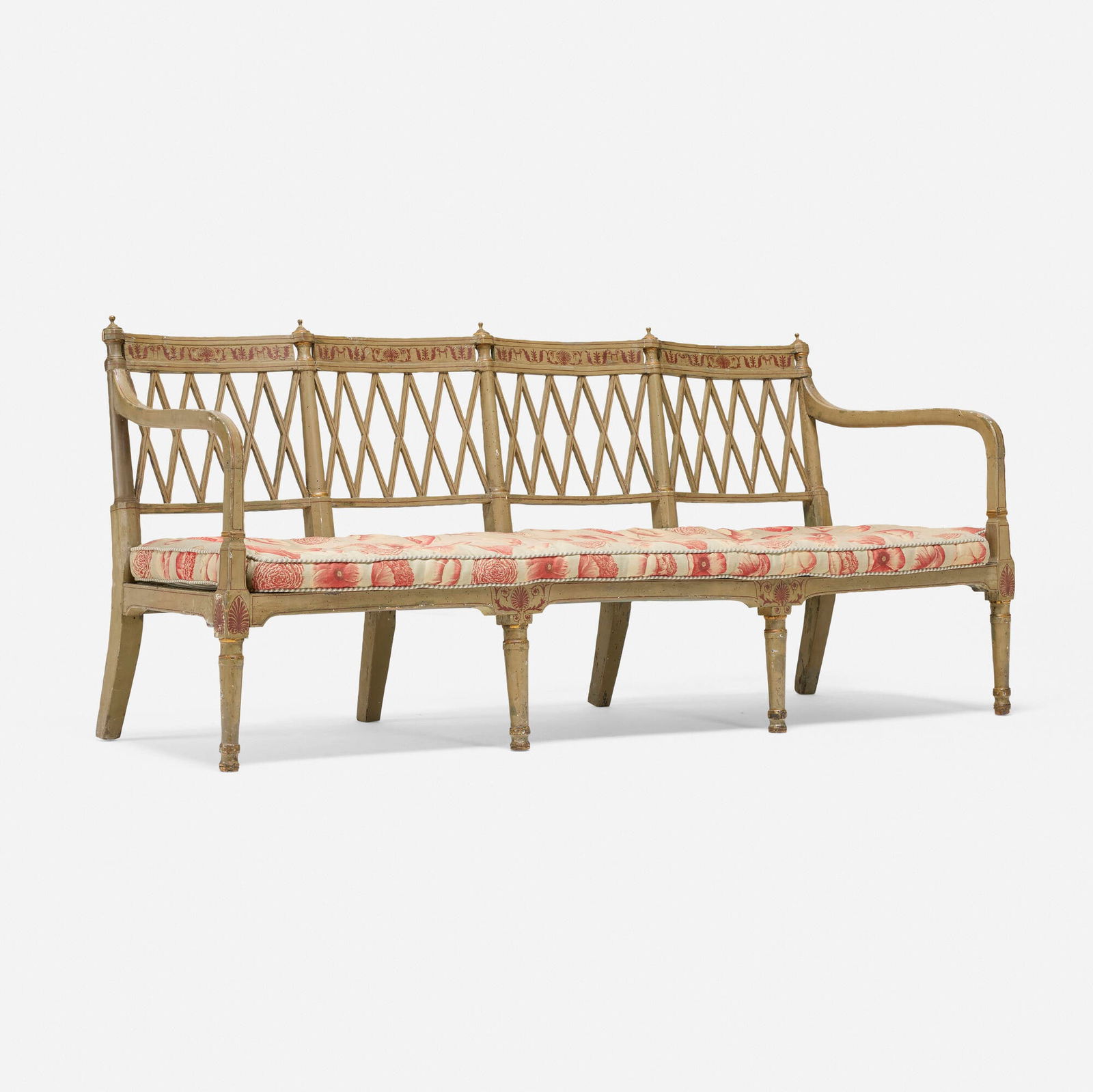 Italian, Neoclassical settee (1 of 5)