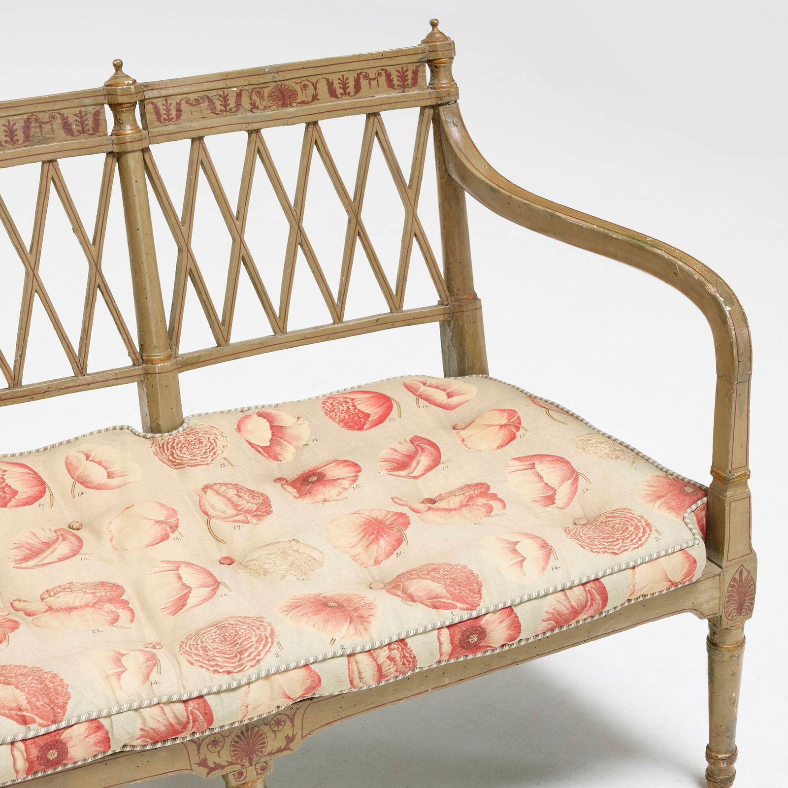 Italian, Neoclassical settee - 5