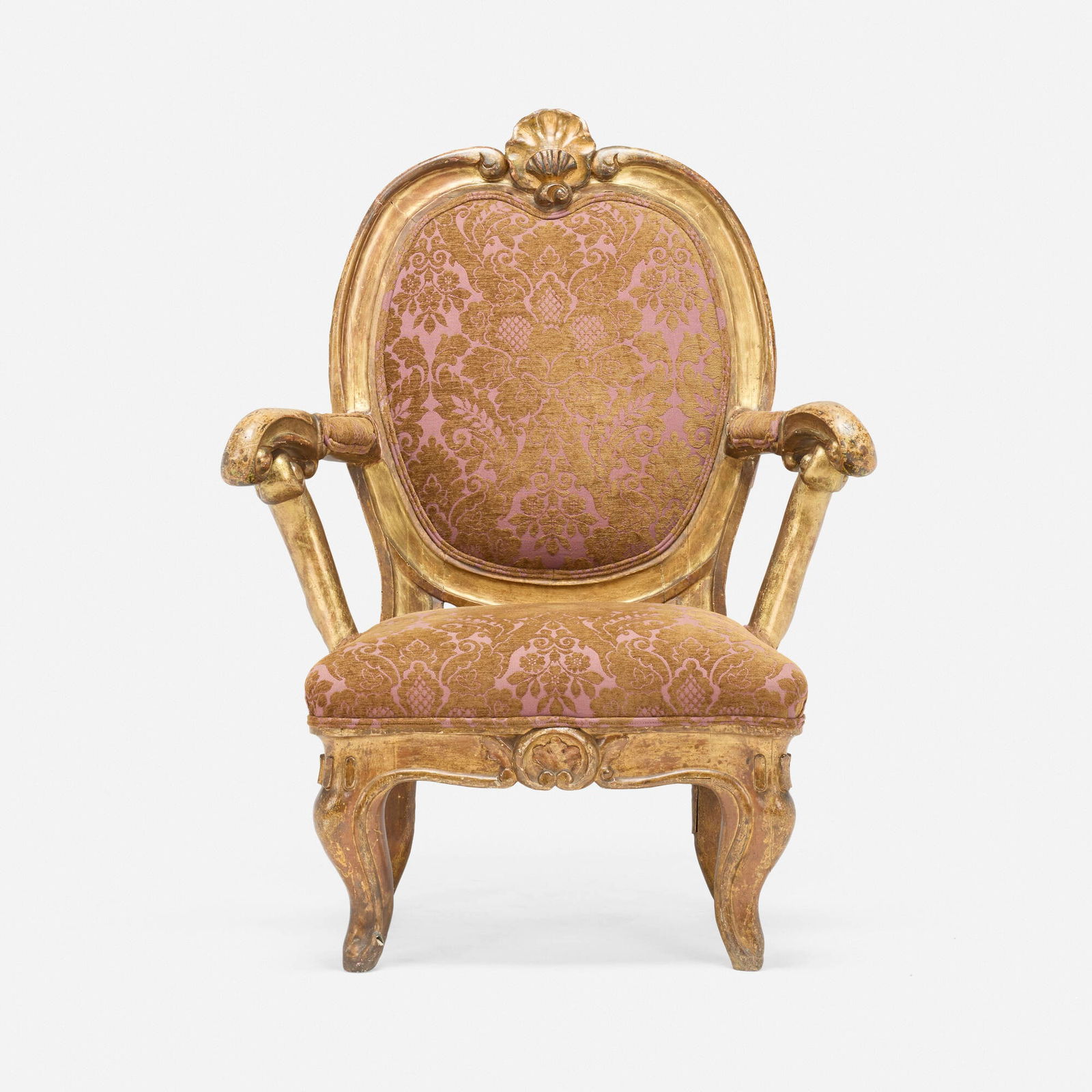 Italian, Louis XV-style fauteuil (1 of 4)