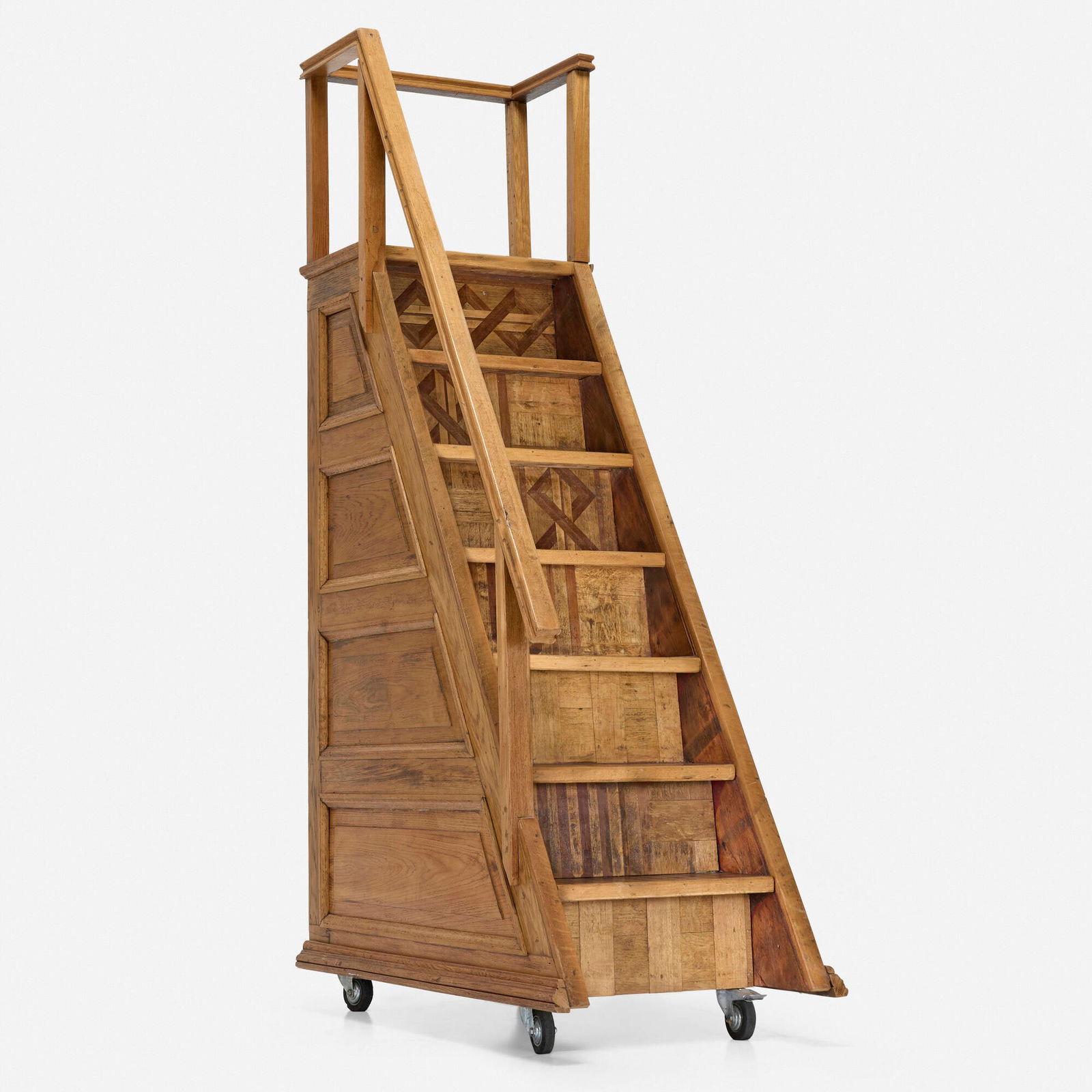Portable library cabinet stairs (1 of 6)