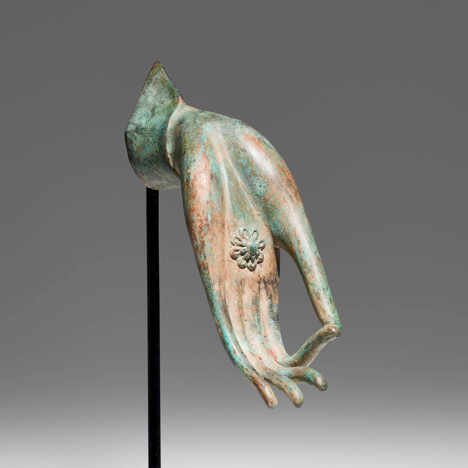 Southeast Asian, Vitarka Mudra hand of Buddha (1 of 4)