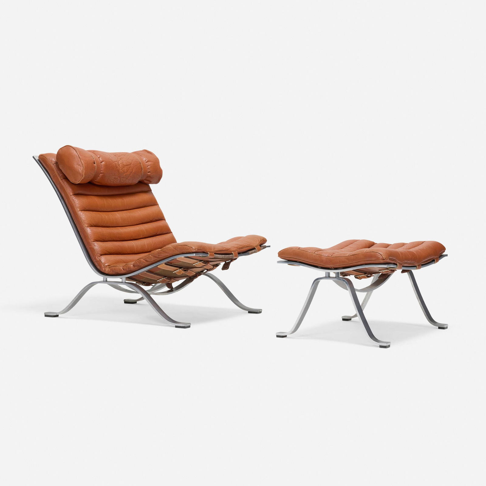 Arne Norell, Ari lounge chair and ottoman (1 of 7)