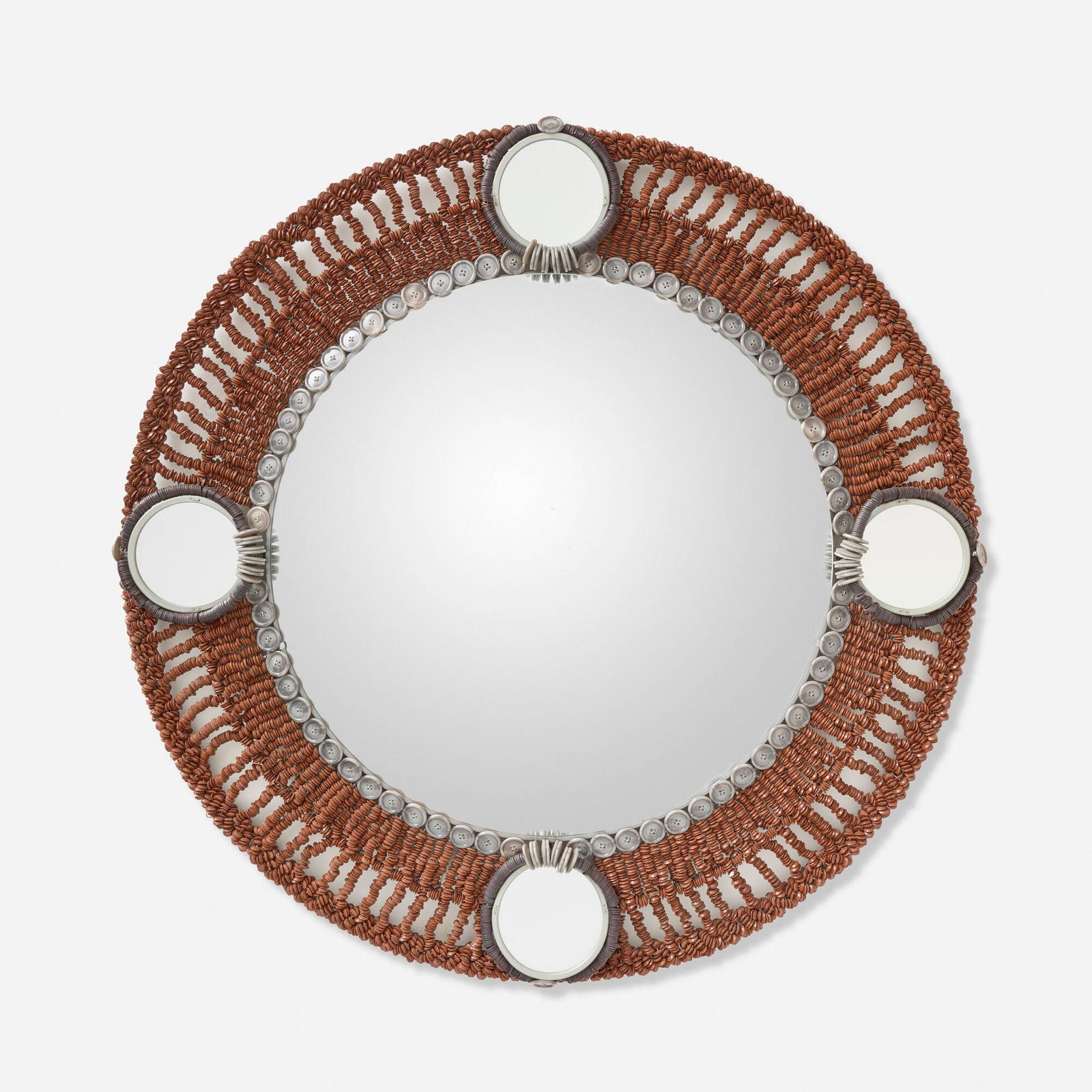 Clare Graham, Buttons mirror (1 of 3)