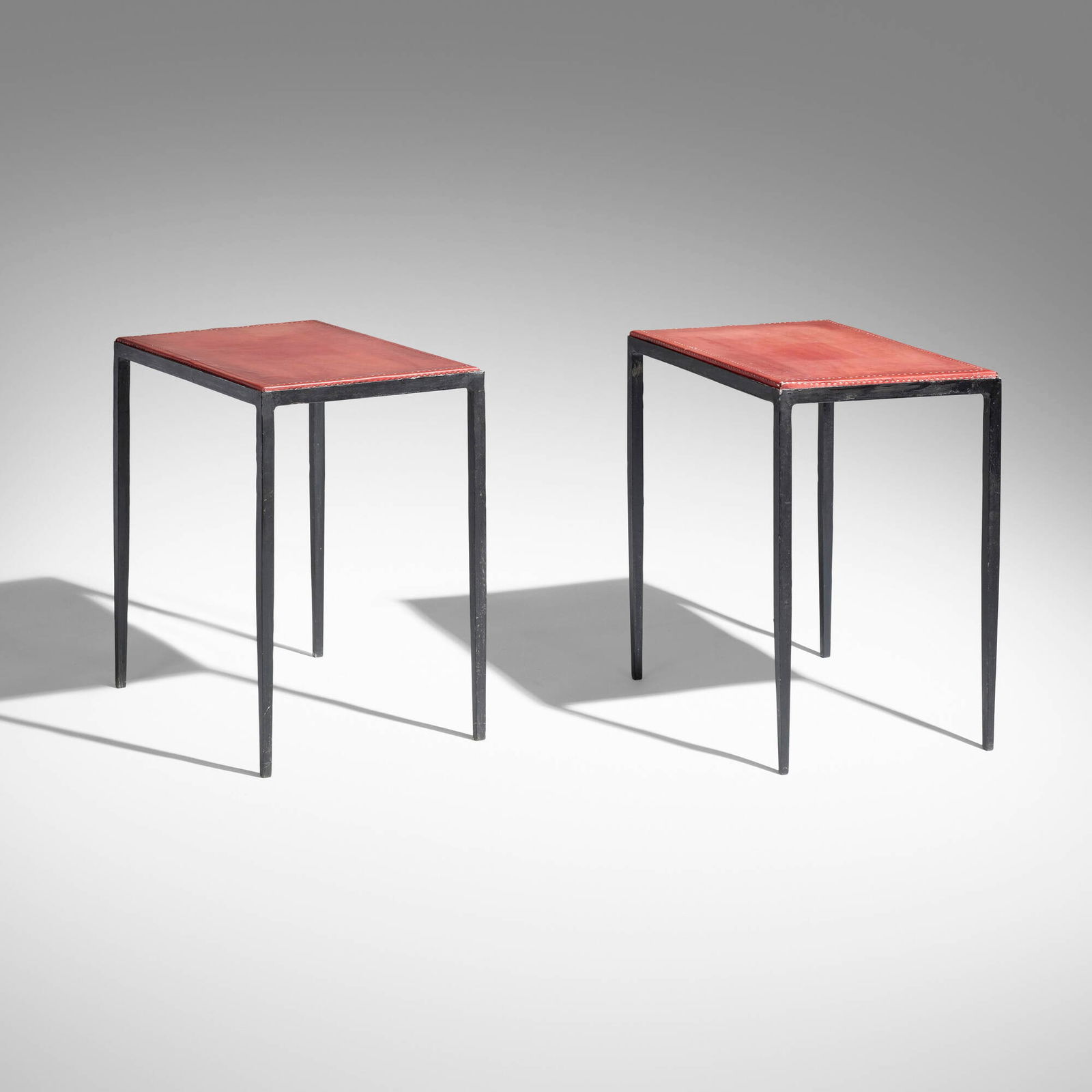 In the manner of Jean-Michel Frank, Occasional tables, pair (1 of 5)