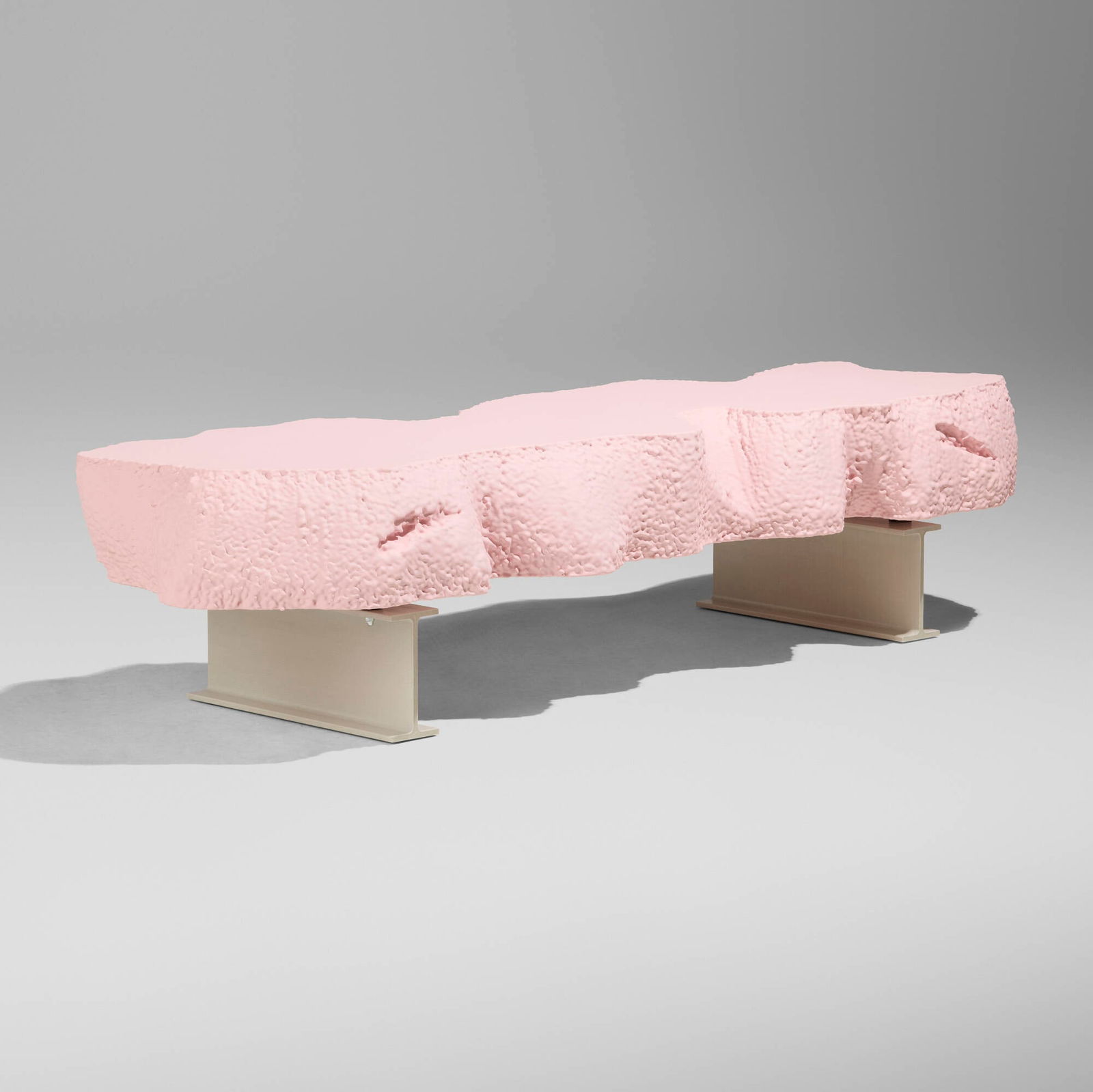 Snarkitecture, Broken Bench (Pink) (1 of 5)