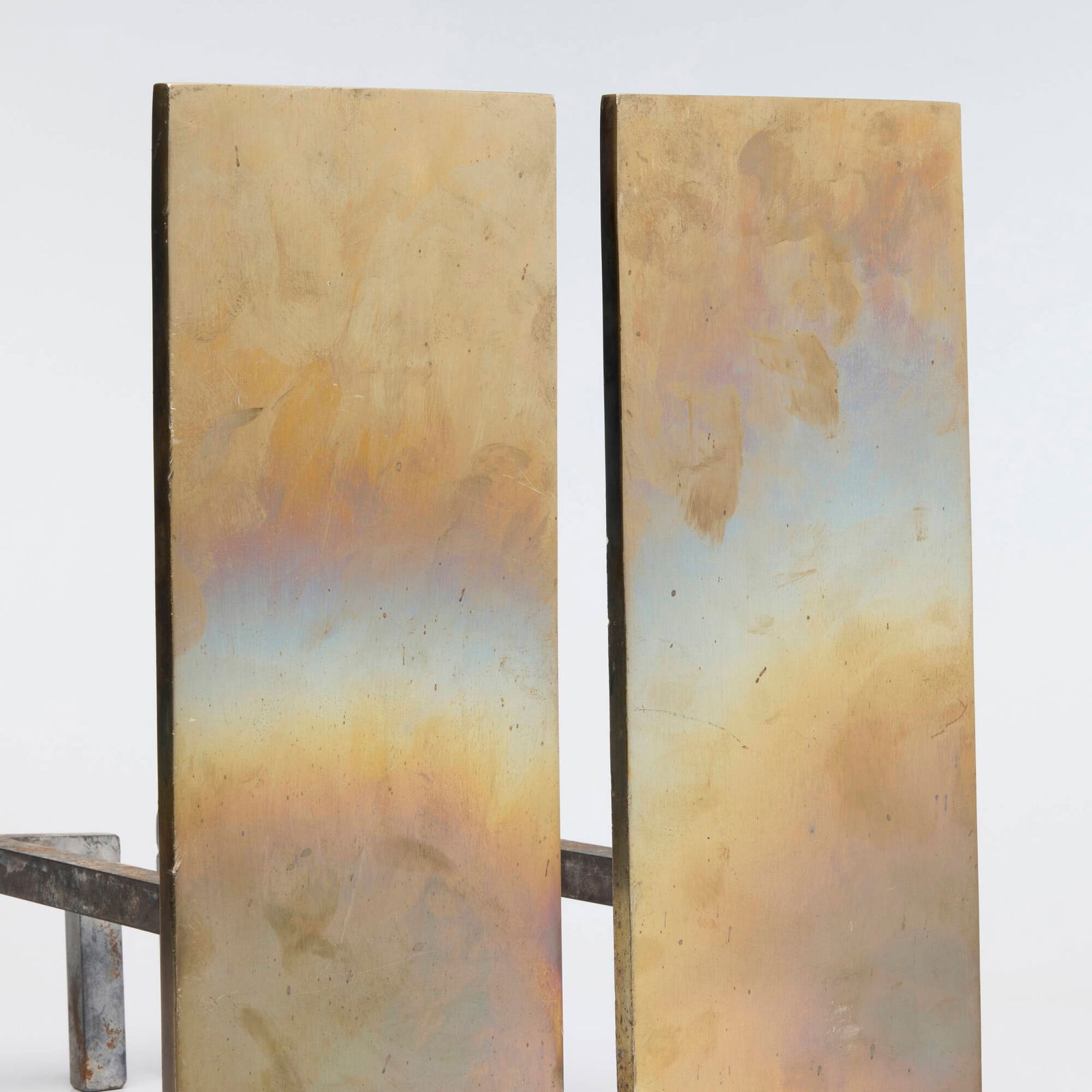 John Lyle, Robert andirons, pair - 4