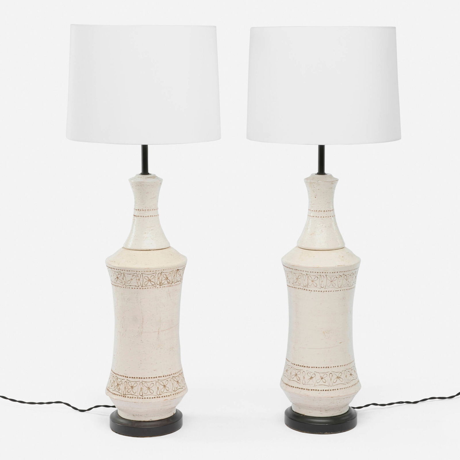 Aldo Londi, Table lamps, pair (1 of 3)