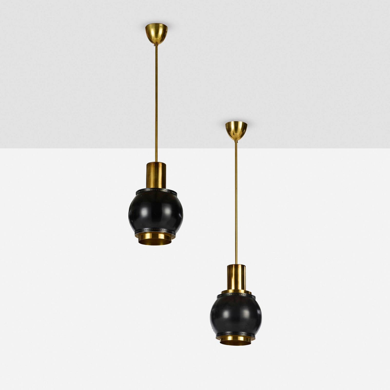 Itsu, Pendant lamps model AA 75, pair (1 of 3)