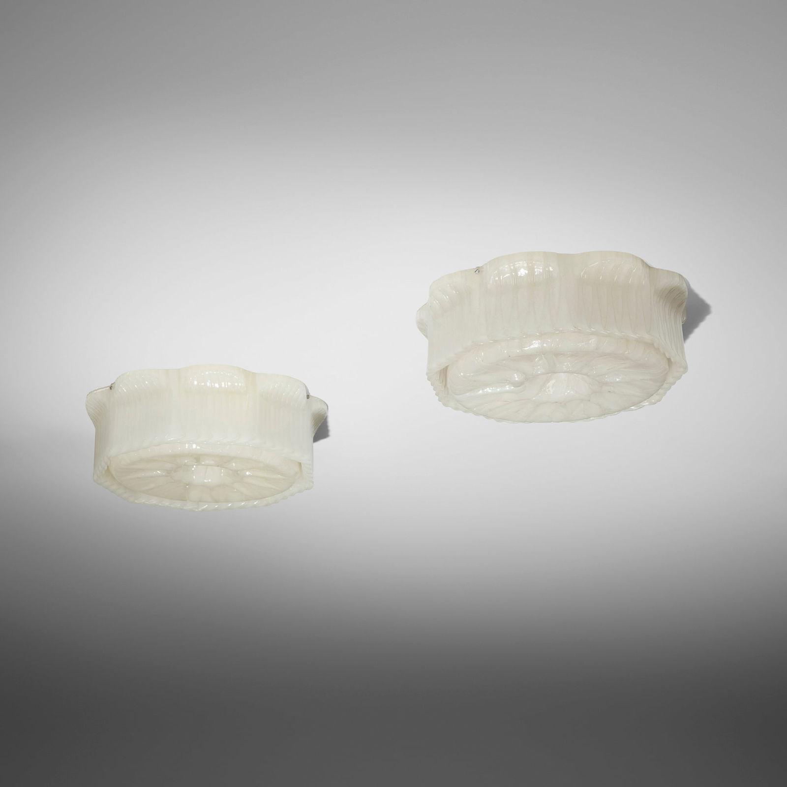 Valinte Oy, Ceiling lamps model 28101, pair (1 of 3)