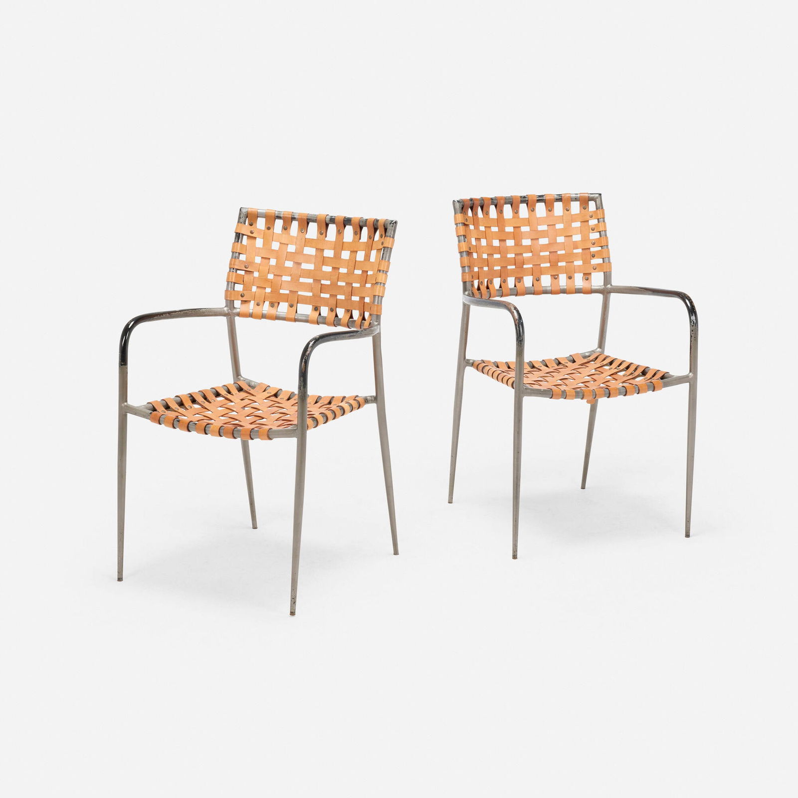 Italian, Armchairs, pair (1 of 4)