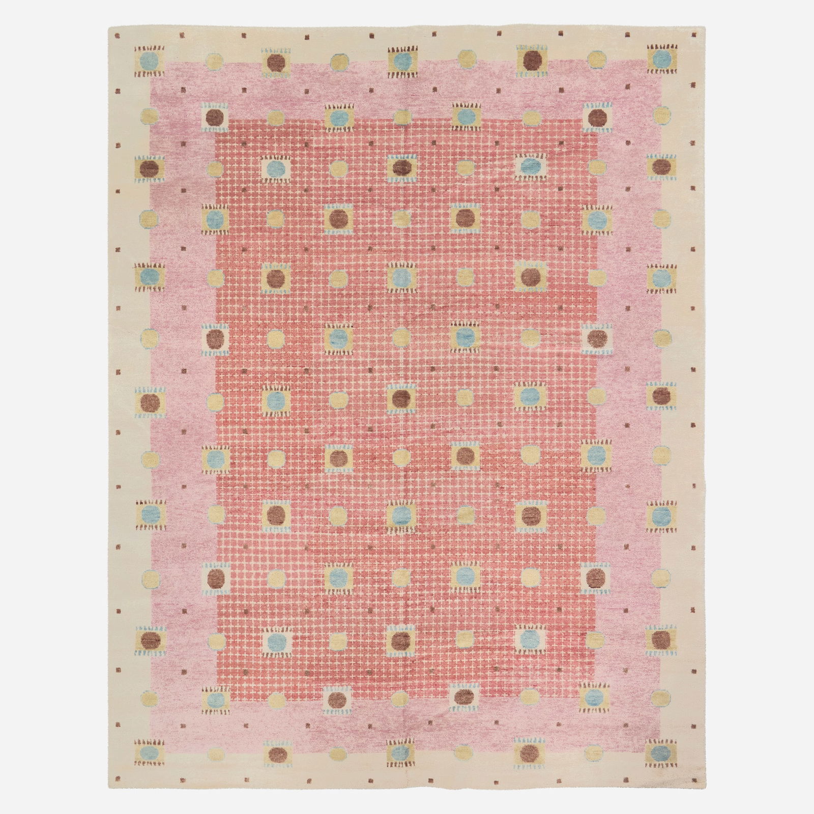 Doris Leslie Blau, Scandinavian-style pile carpet: Doris Leslie Blau Scandinavian-style pile carpet 21st centuryhand-knotted wool 10'7" x 13'7" in (323 x 414 cm) This work will ship from Lambertville, New Jersey.