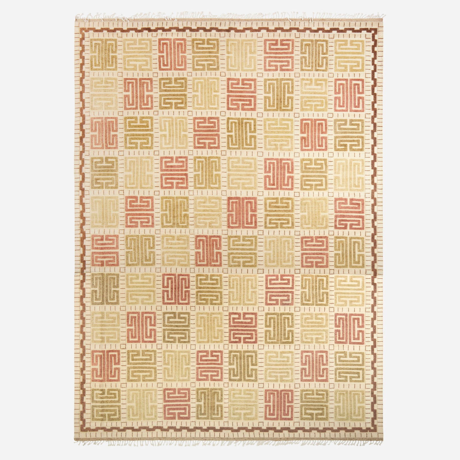 Contemporary, Scandinavian-style high-low pile carpet (1 of 1)