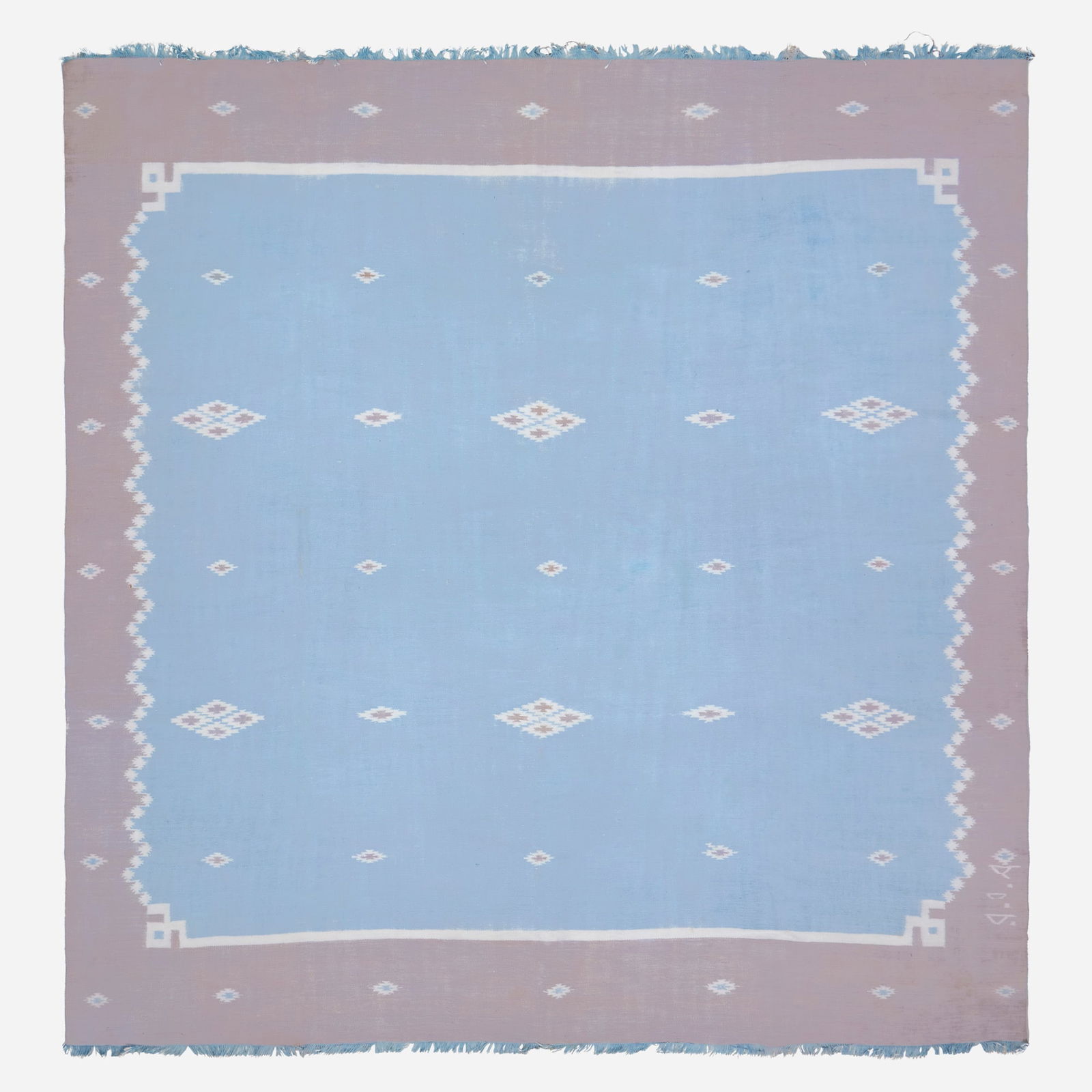 Indian, Dhurrie flatweave carpet (1 of 1)