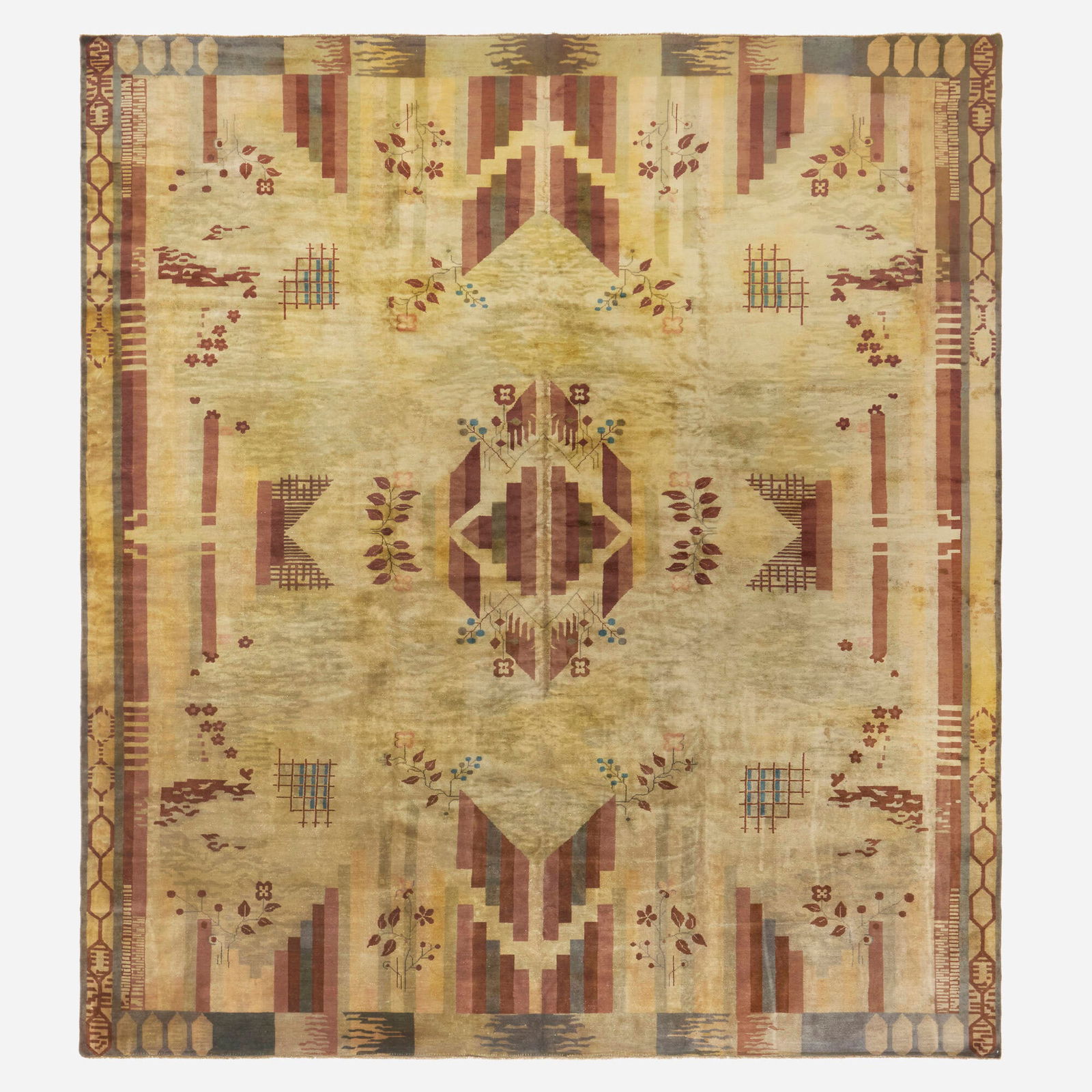 French, Art Deco pile carpet (1 of 1)