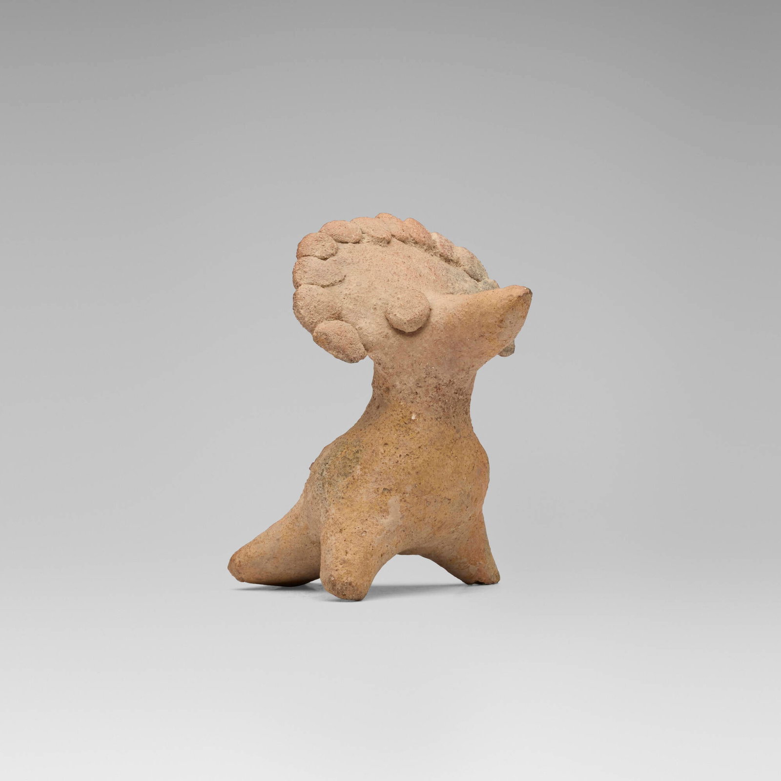 Veracruz, Bird whistle: Veracruz Bird whistle Mexico, c. 600-900 CEearthenware 3.75 h x 2.75 w x 3.375 d in (10 x 7 x 9 cm) This work will ship from Lambertville, New Jersey.