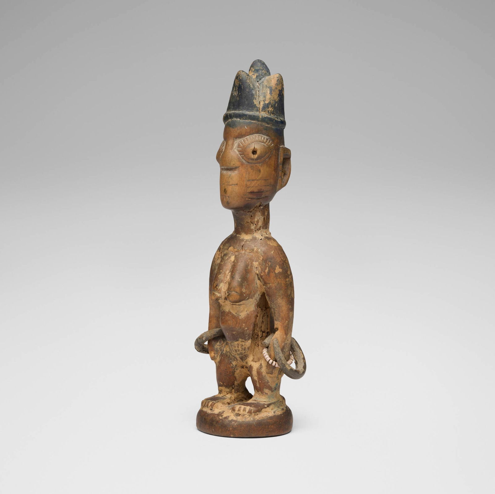 Yoruba, Female Ere Ibeji (twin figure) (1 of 4)