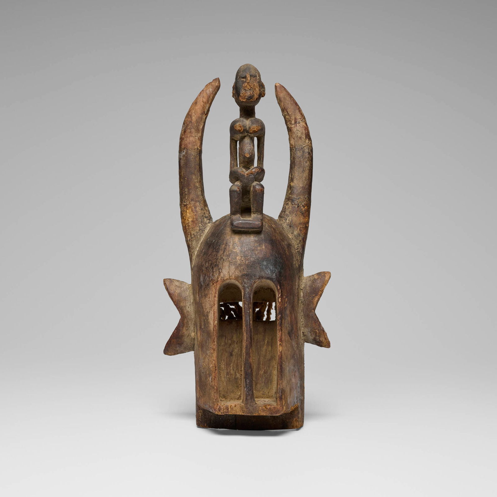 Dogon, Mask with figure - 2