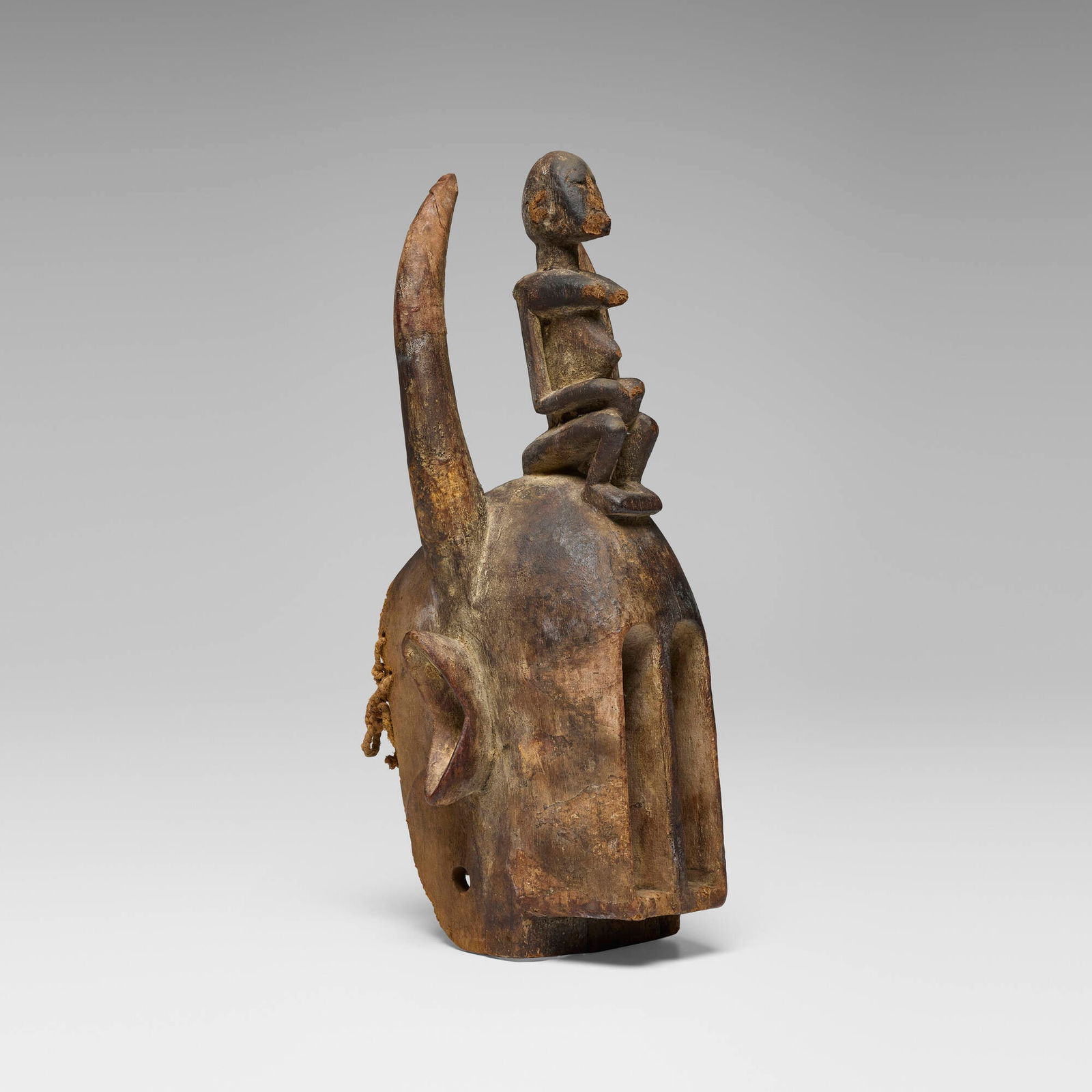 Dogon, Mask with figure - 3