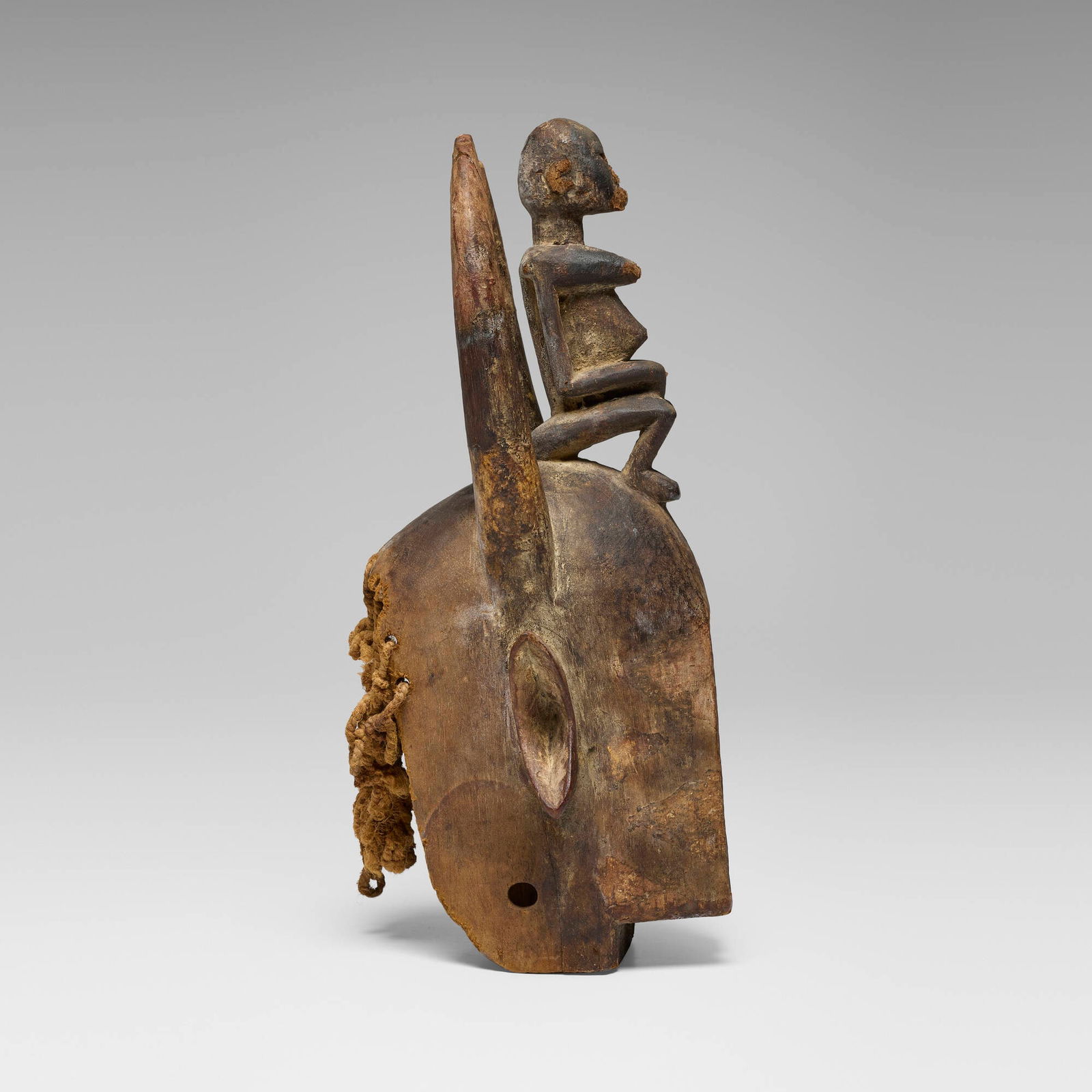 Dogon, Mask with figure - 4