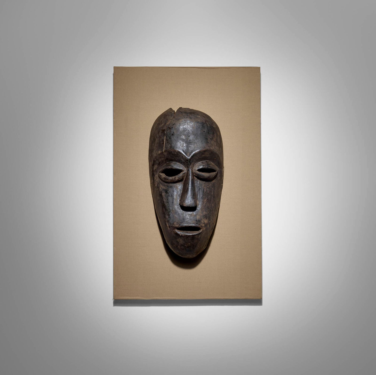 Lega, Mask: Lega Mask Democratic Republic of the Congo, 20th centurycarved wood 14 h x 7 w x 4 d in (36 x 18 x 10 cm) This work will ship from Los Angeles, California.