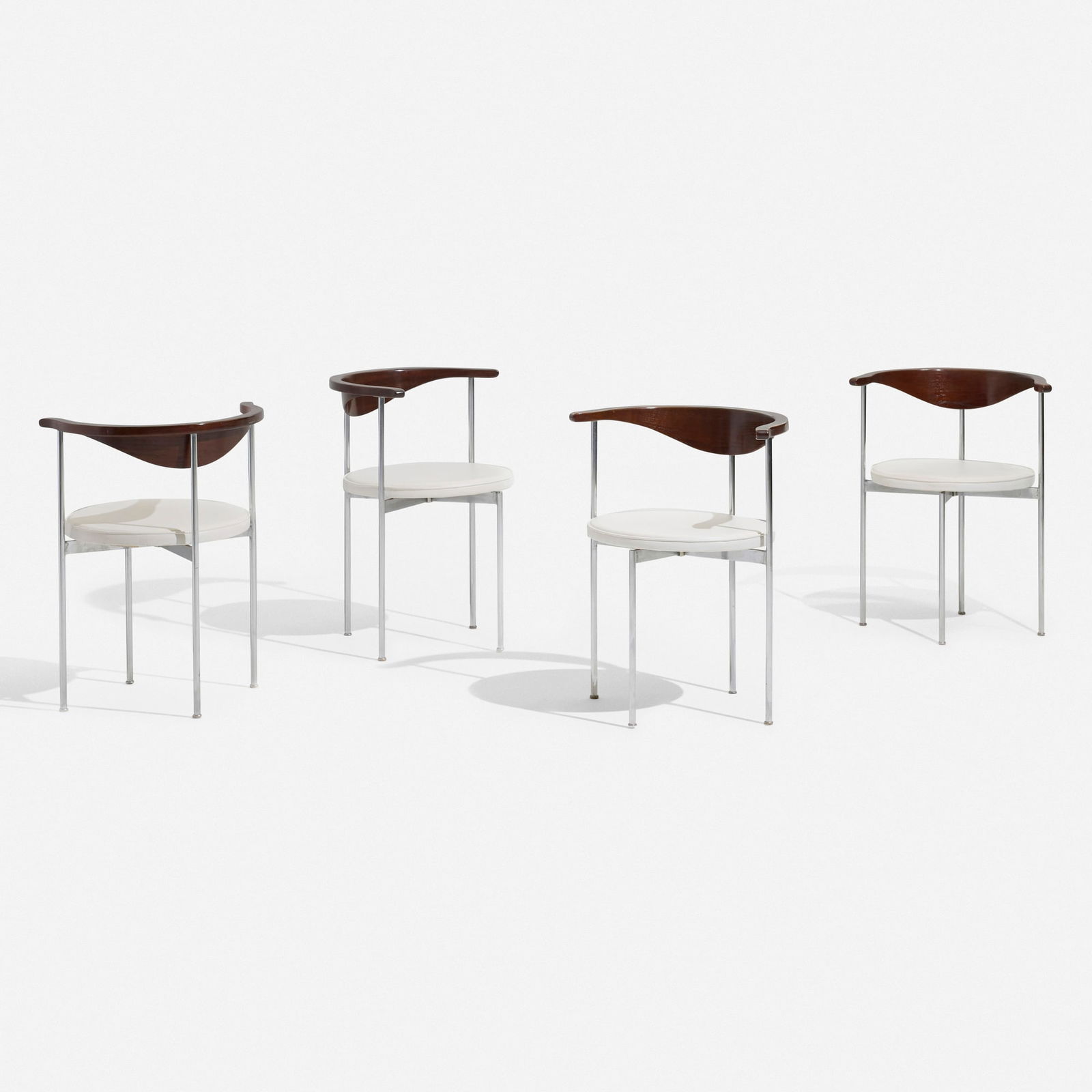 Frederik Sieck, Armchairs model 3200, set of four (1 of 6)