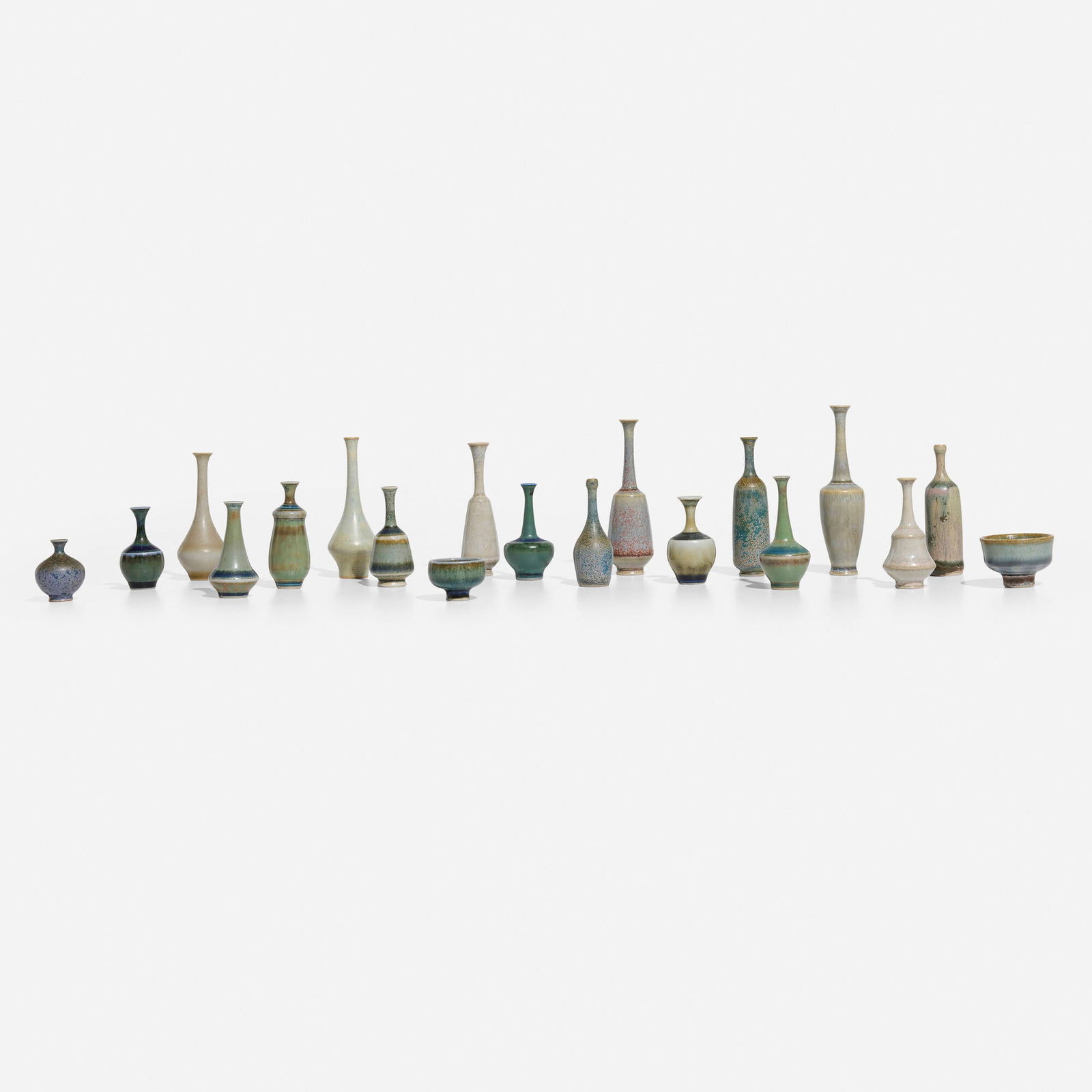 John Andersson, Collection of nineteen miniature vessels - 2
