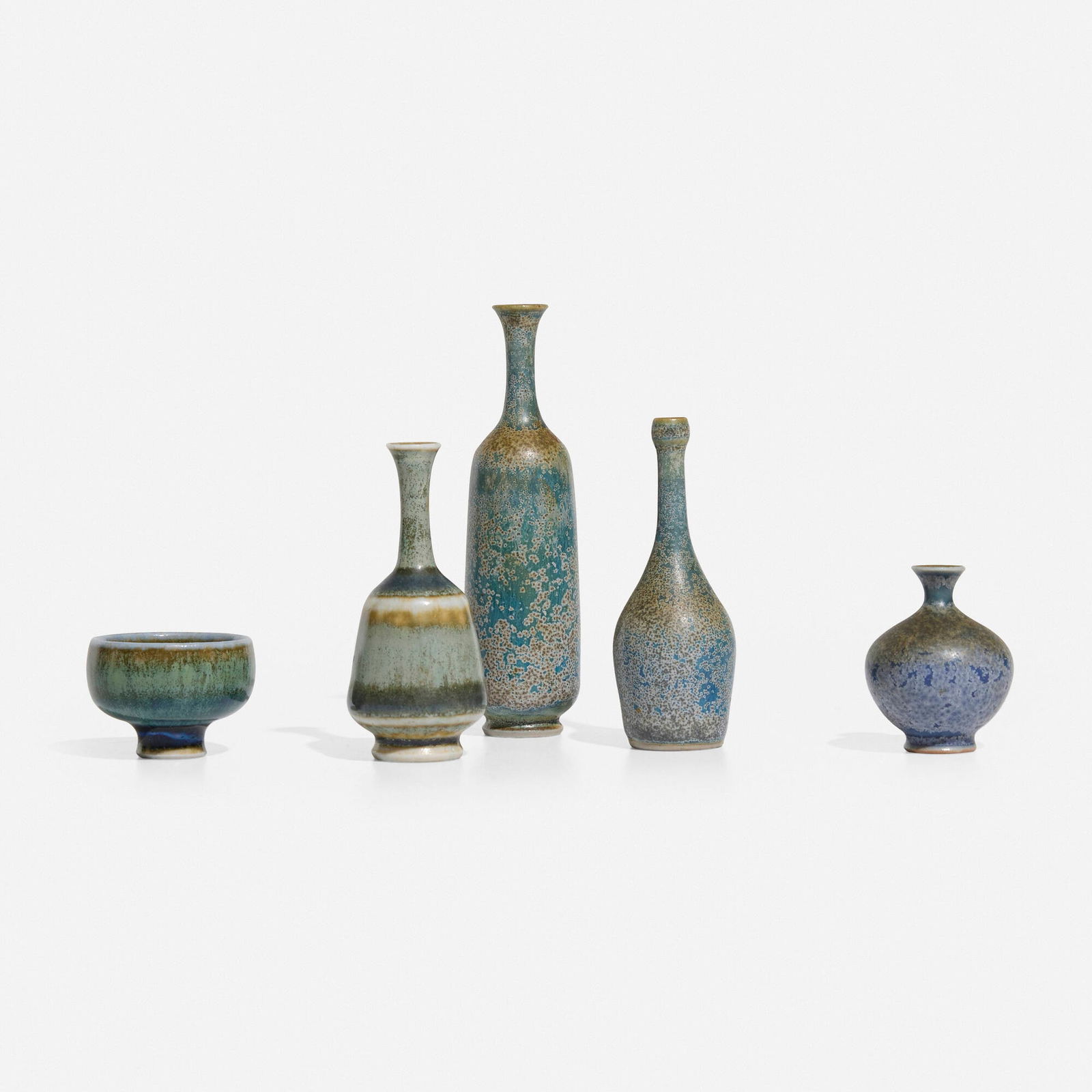 John Andersson, Collection of nineteen miniature vessels - 3