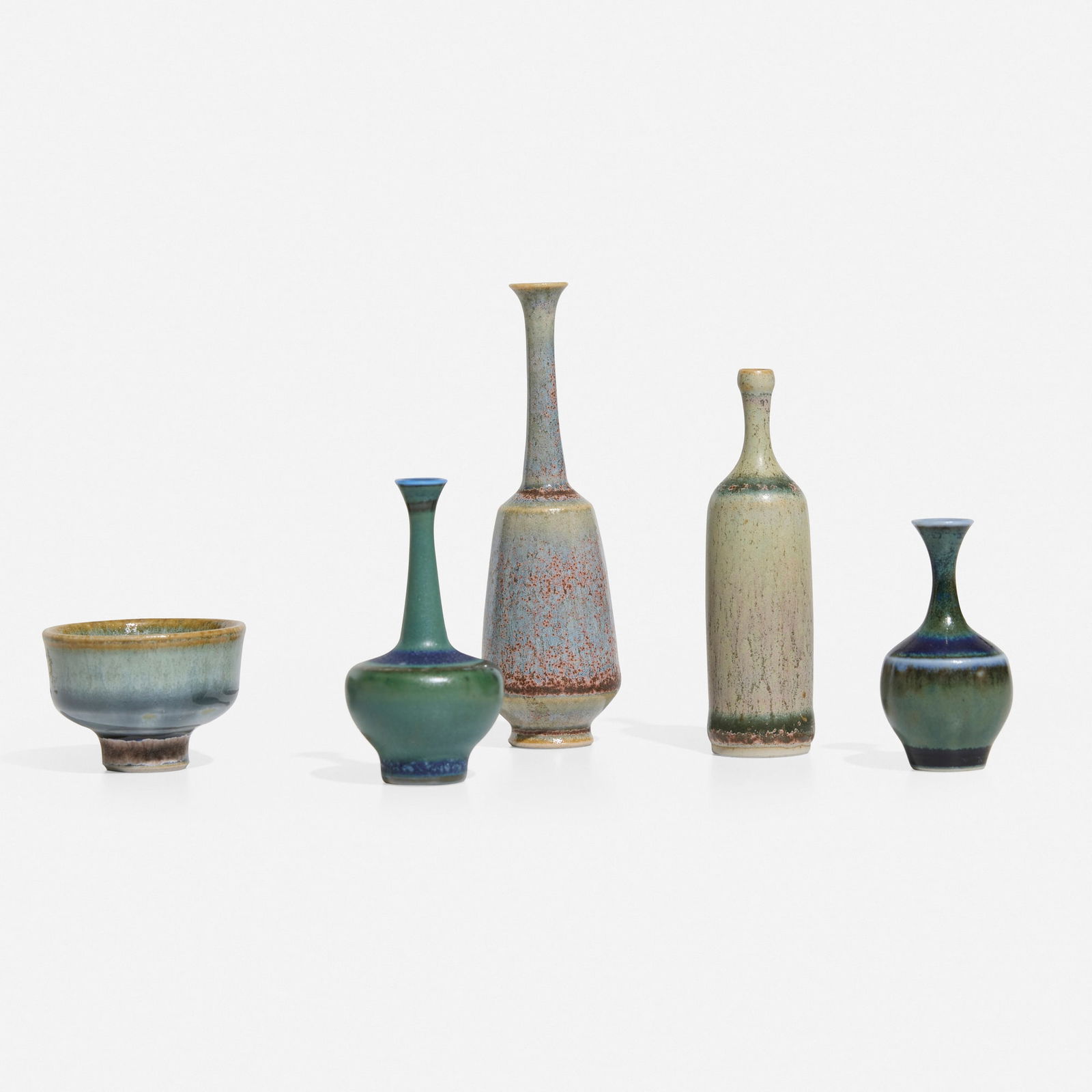 John Andersson, Collection of nineteen miniature vessels - 4