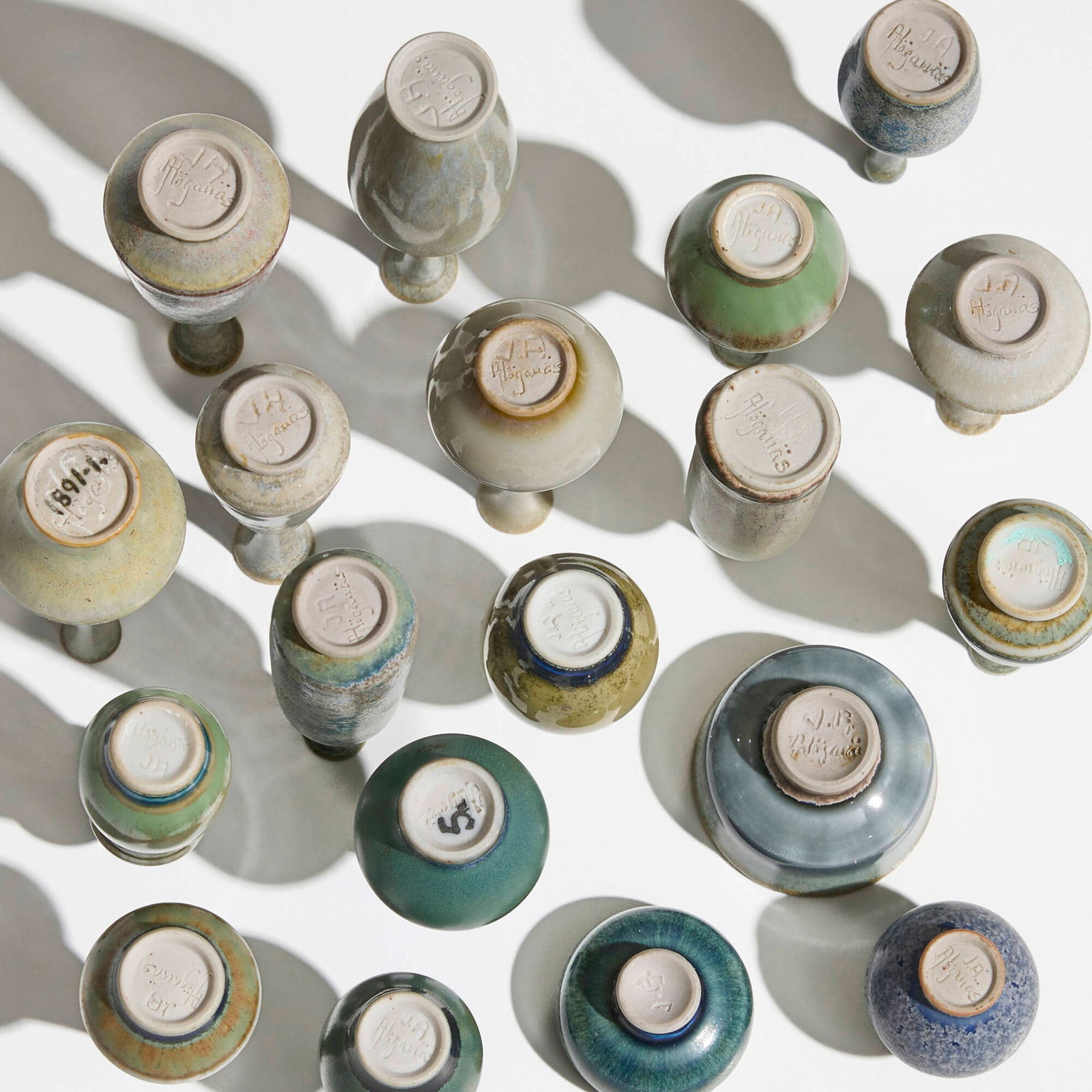 John Andersson, Collection of nineteen miniature vessels - 5