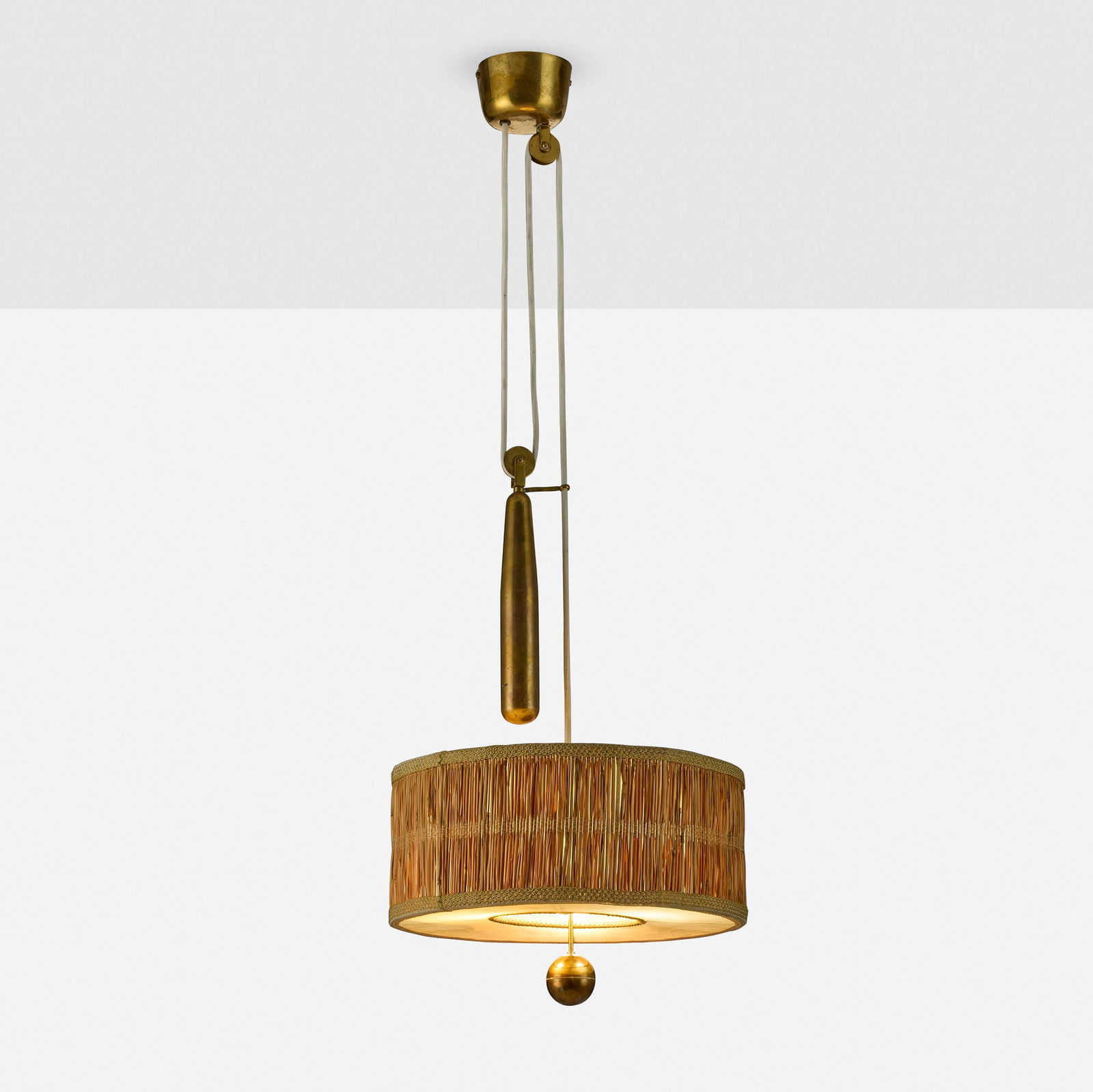 Paavo Tynell, Counterbalance pendant lamp, model 1972 (1 of 5)