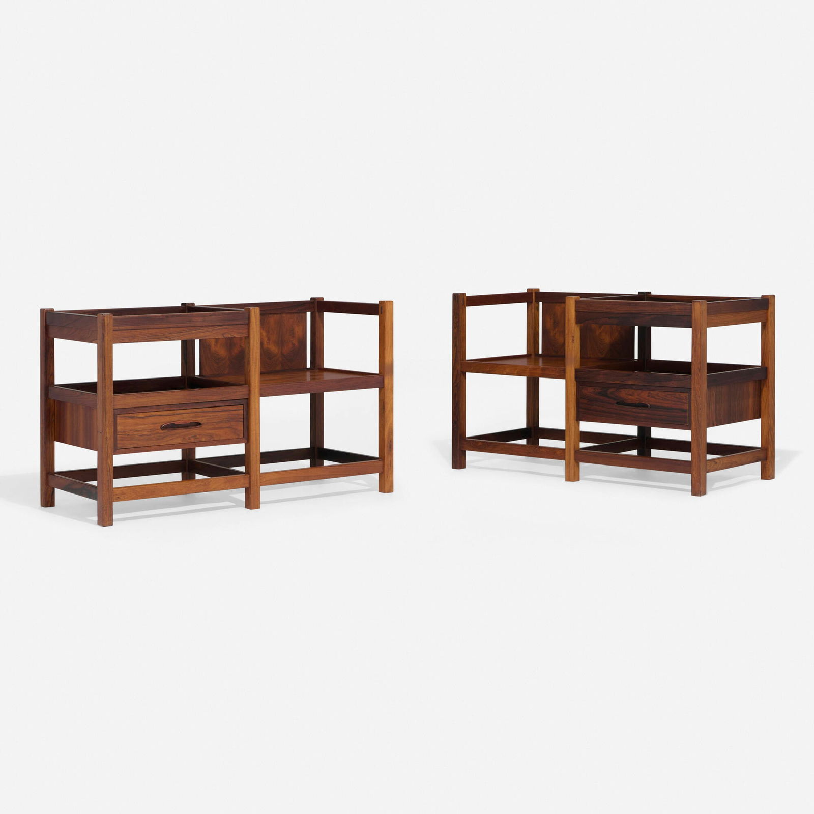 Scandinavian, Telephone tables, pair - 2