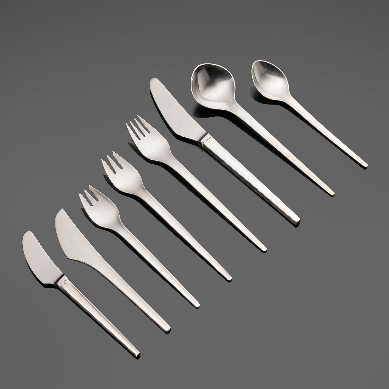 Magnus Stephensen, Rare Argo flatware service, model 118 (1 of 3)